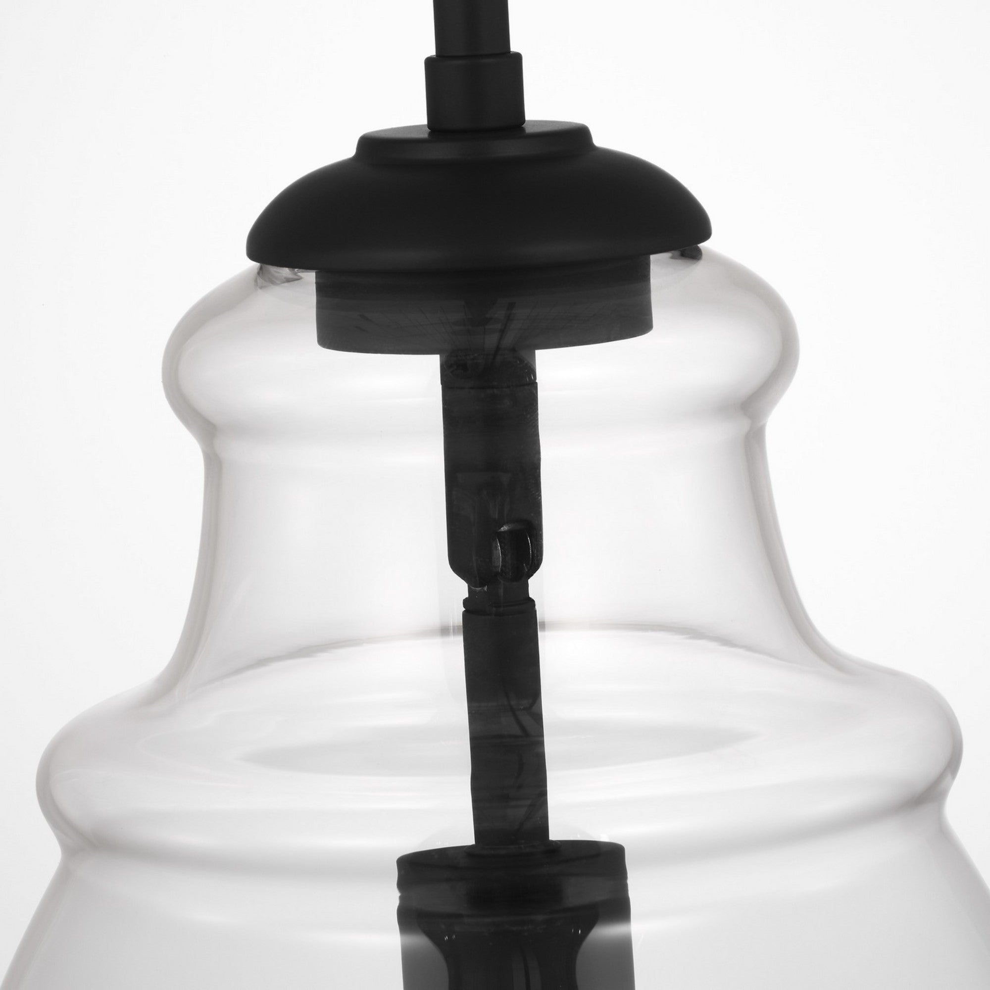 Marino 9" Pendant, Midnight Black Finish - Bees Lighting