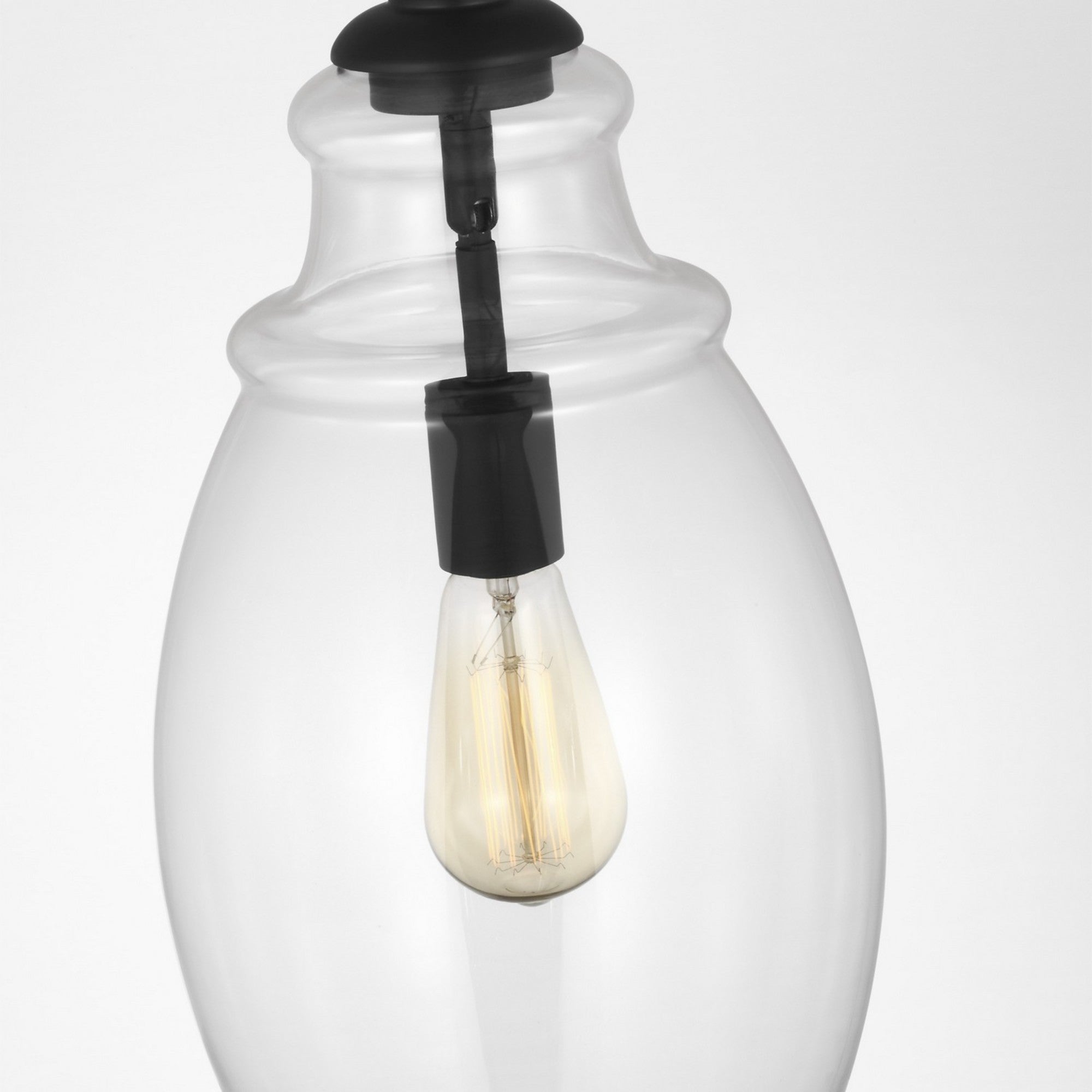 Marino 9" Pendant, Midnight Black Finish - Bees Lighting