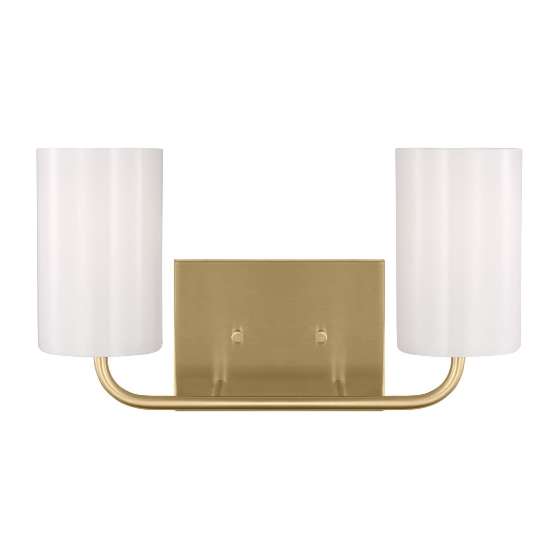 Rhett 15" 2-Light Medium Bathroom Vanity, Satin Bronze Finish - Bees Lighting