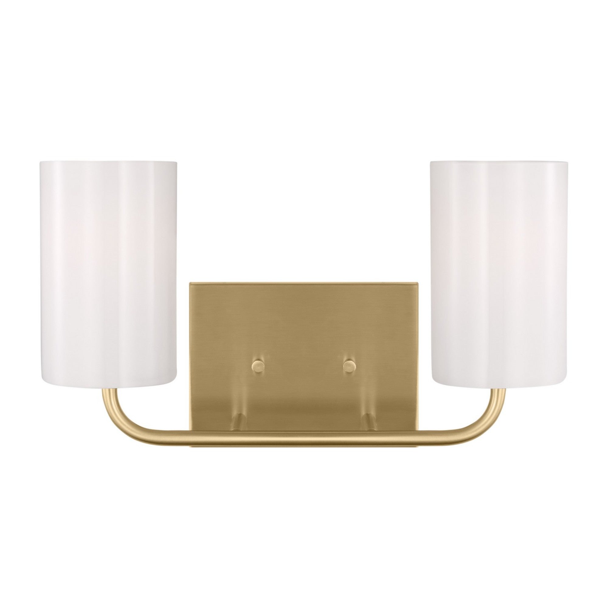 Rhett 15" 2-Light Medium Bathroom Vanity, Satin Bronze Finish - Bees Lighting