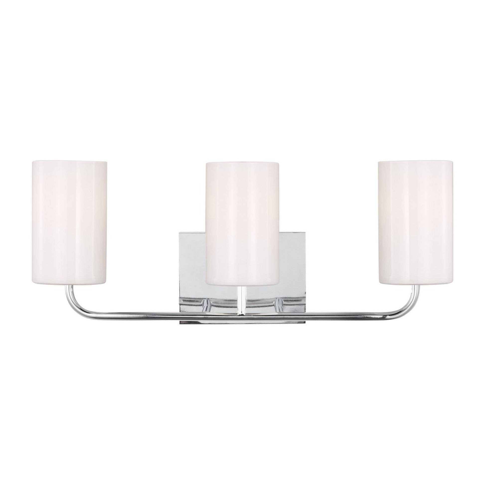 Rhett 22" 3-Light Large Bathroom Vanity, Chrome Finish - Bees Lighting