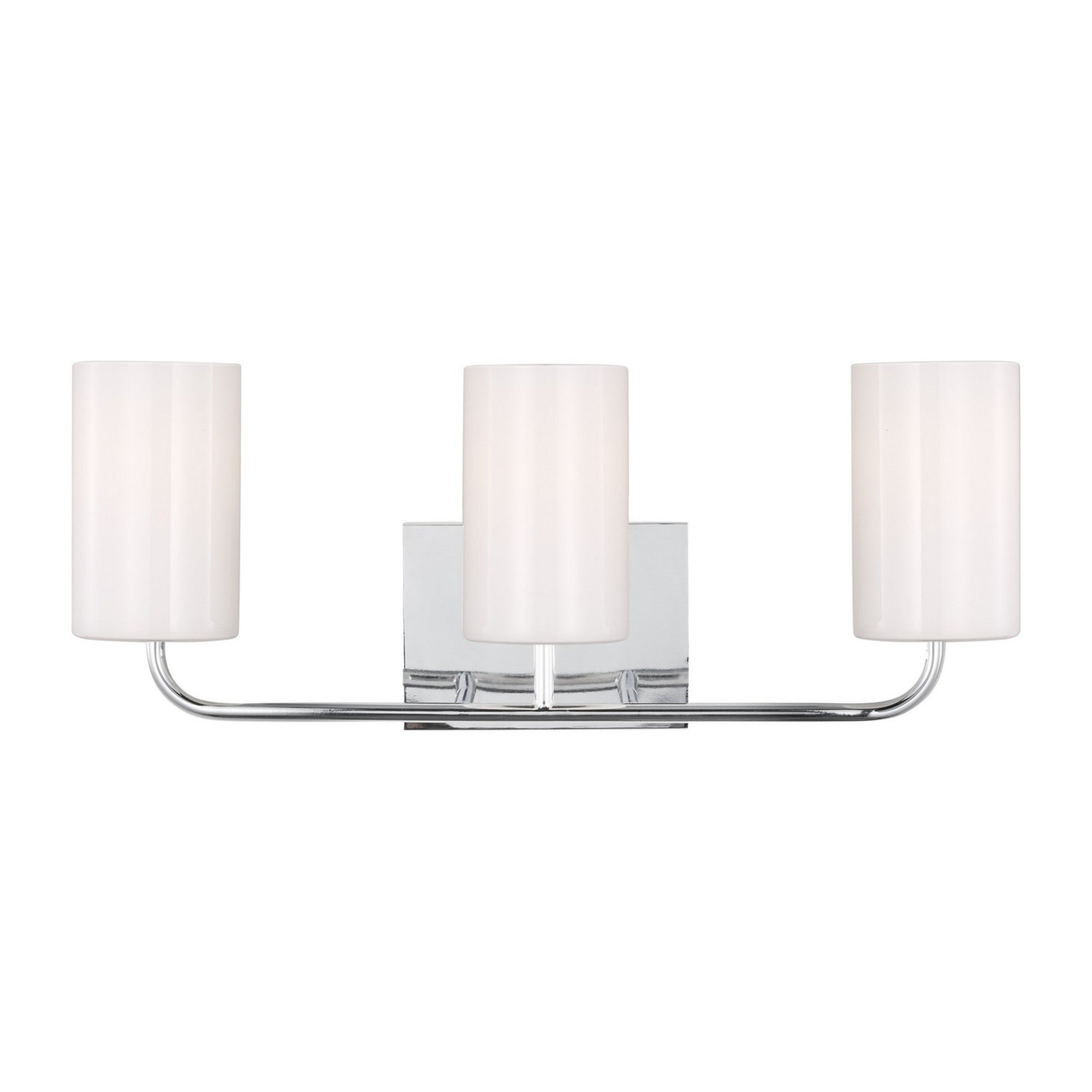 Rhett 22" 3-Light Large Bathroom Vanity, Chrome Finish - Bees Lighting