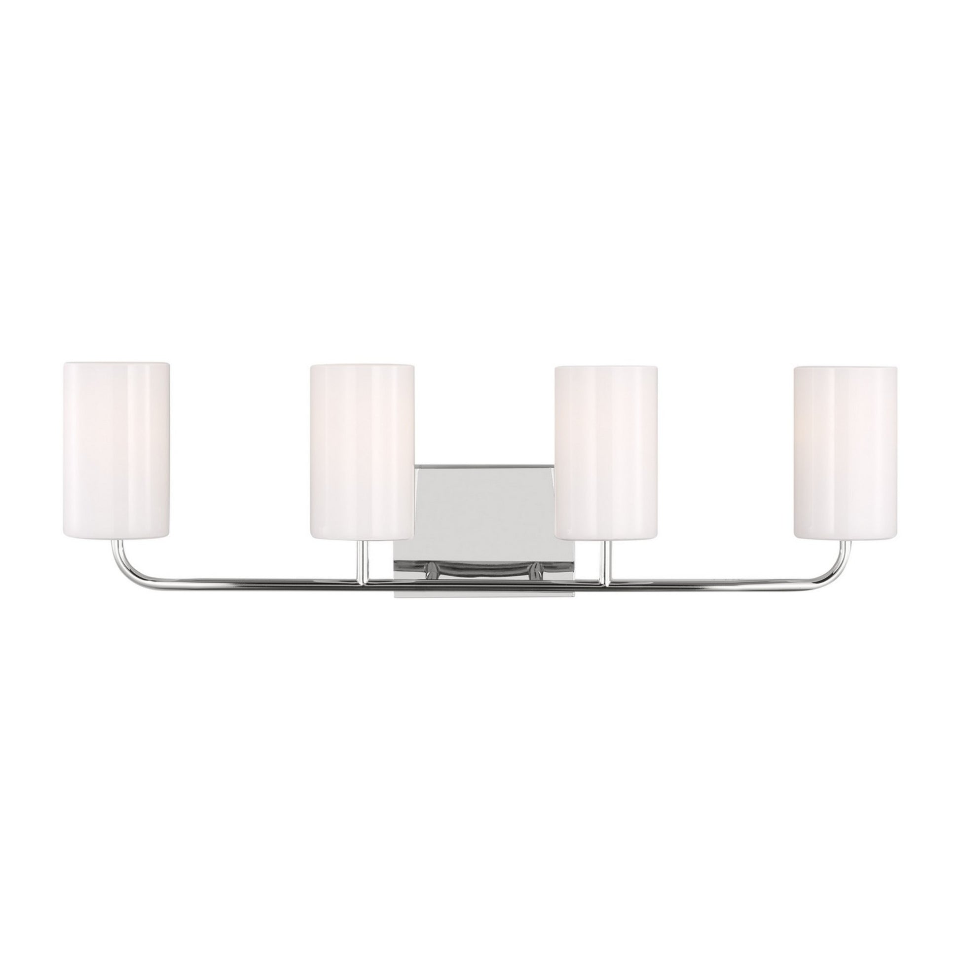 Rhett 31" 4-Light X-Large Bathroom Vanity, Chrome Finish - Bees Lighting