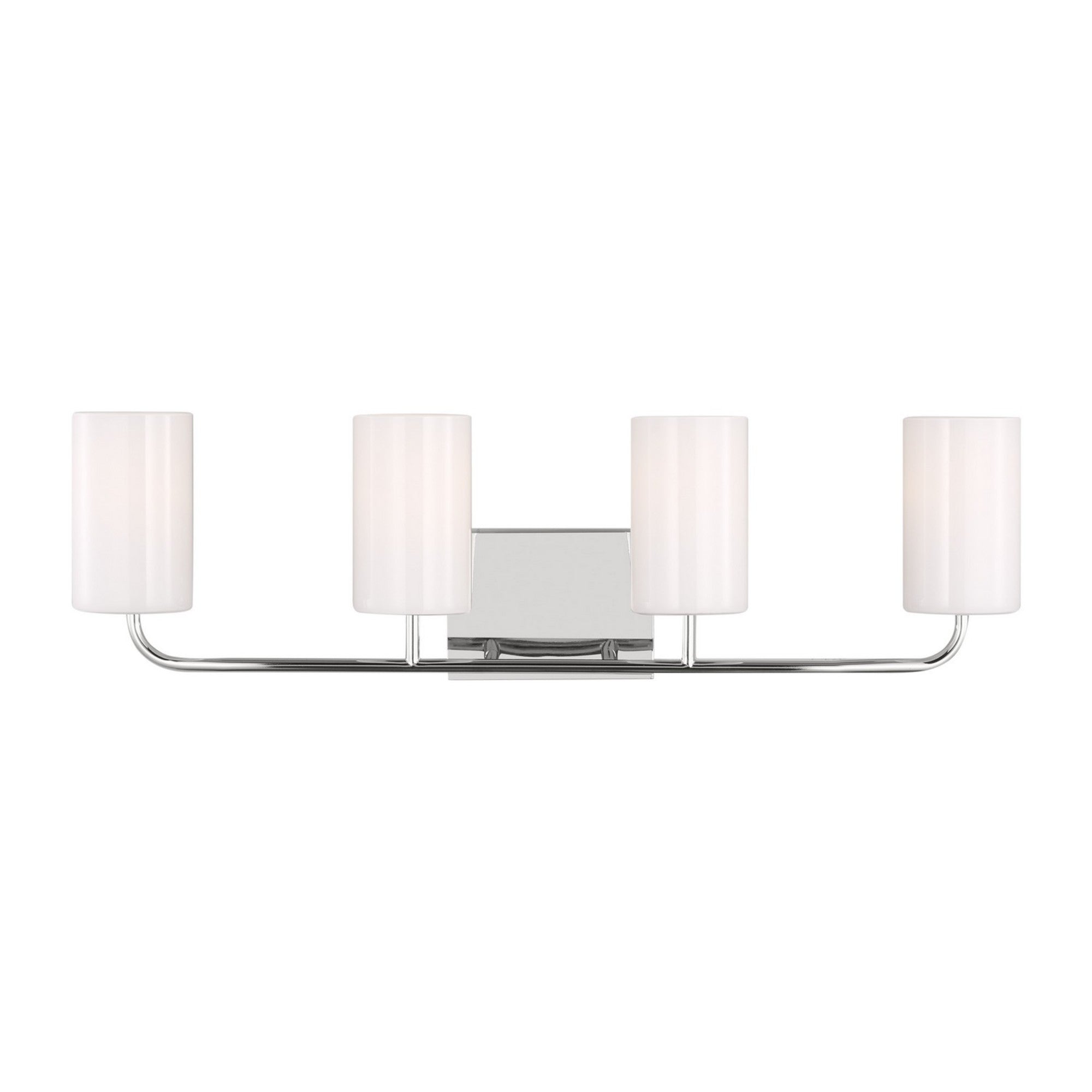 Rhett 31" 4-Light X-Large Bathroom Vanity, Chrome Finish - Bees Lighting