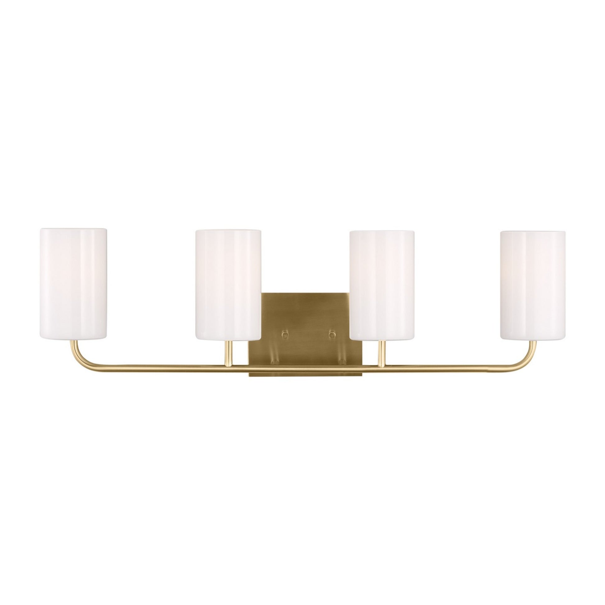 Rhett 31" 4-Light X-Large Bathroom Vanity, Satin Bronze Finish - Bees Lighting