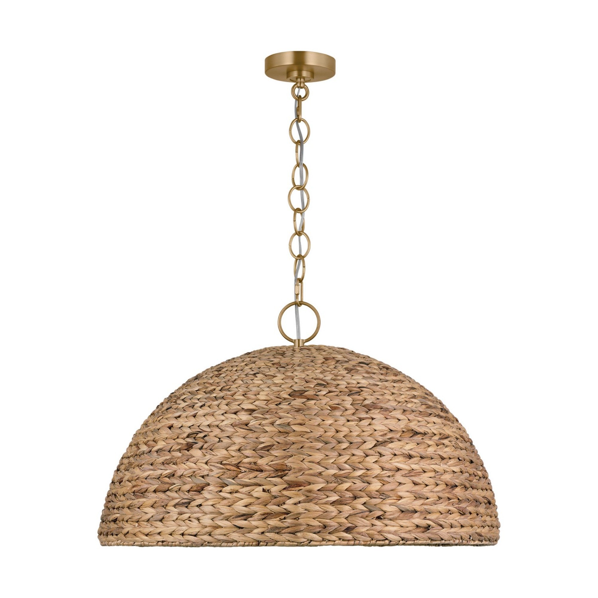Cay 36" X-Large Pendant, Burnished Brass Finish - Bees Lighting