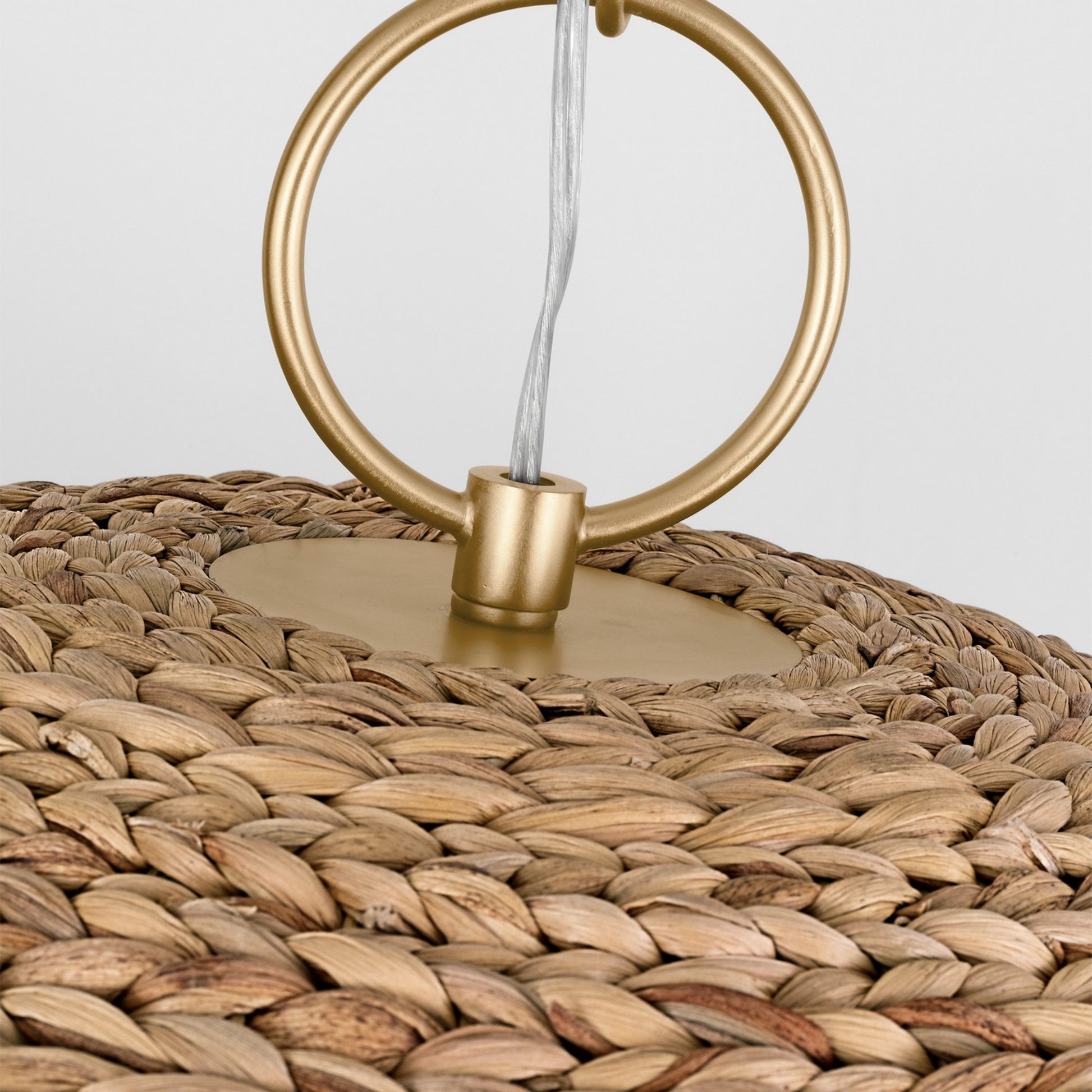 Cay 36" X-Large Pendant, Burnished Brass Finish - Bees Lighting