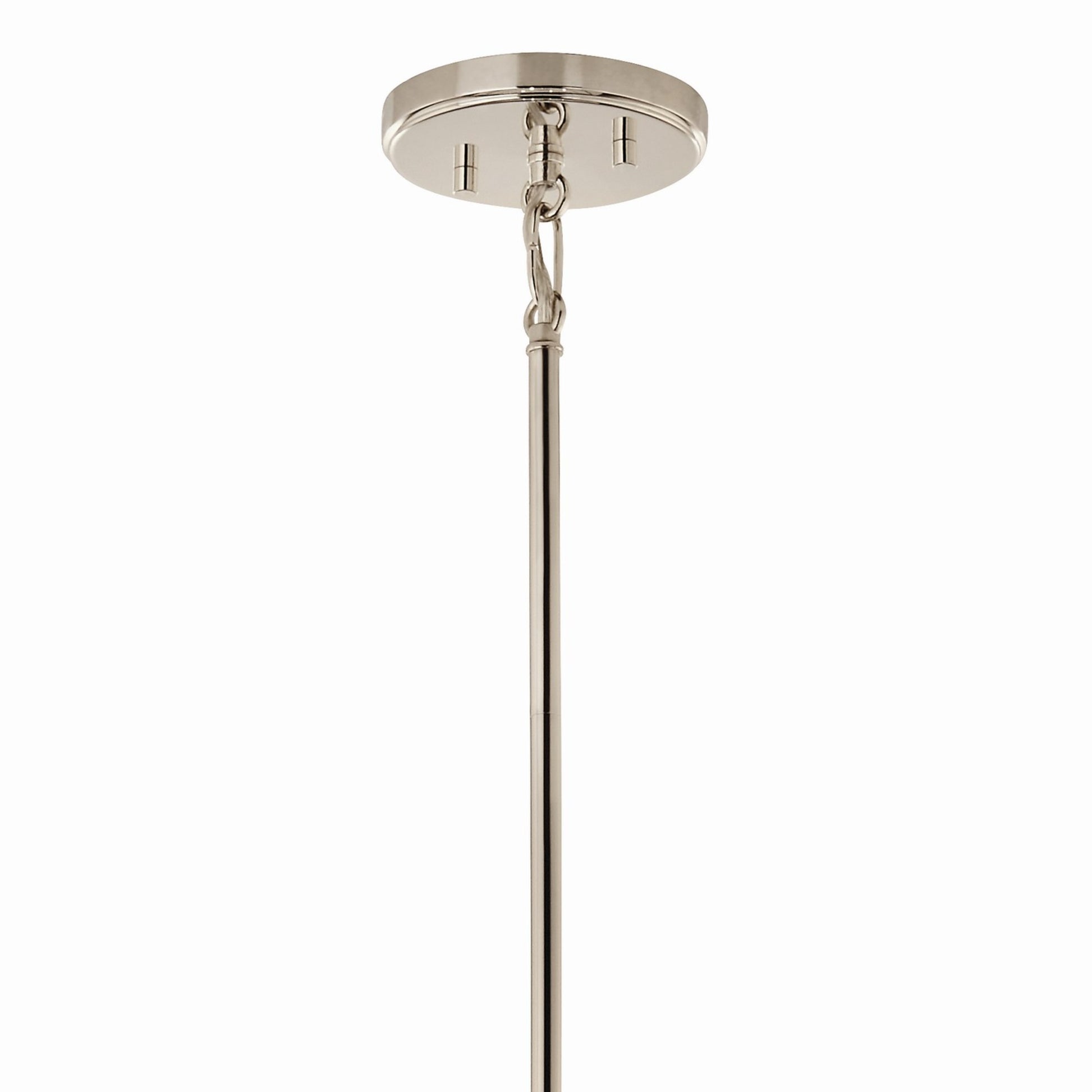 Eisley 22" 4-Light Foyer Pendant, Polished Nickel Finish - Bees Lighting