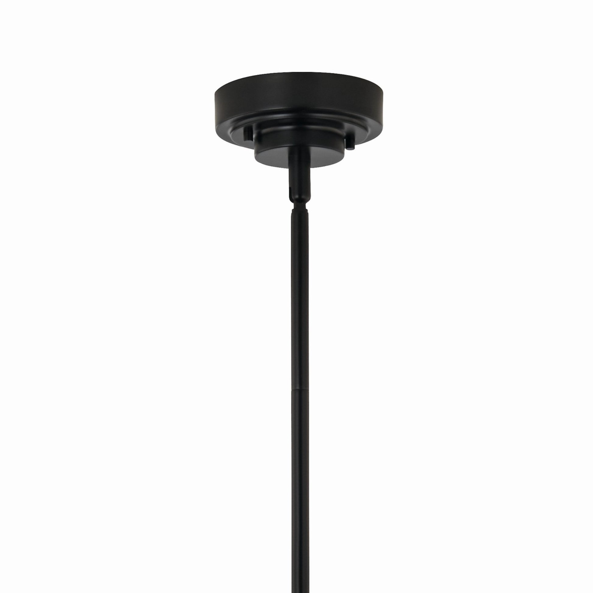Sycara 49" LED Chandelier, Black Finish - Bees Lighting