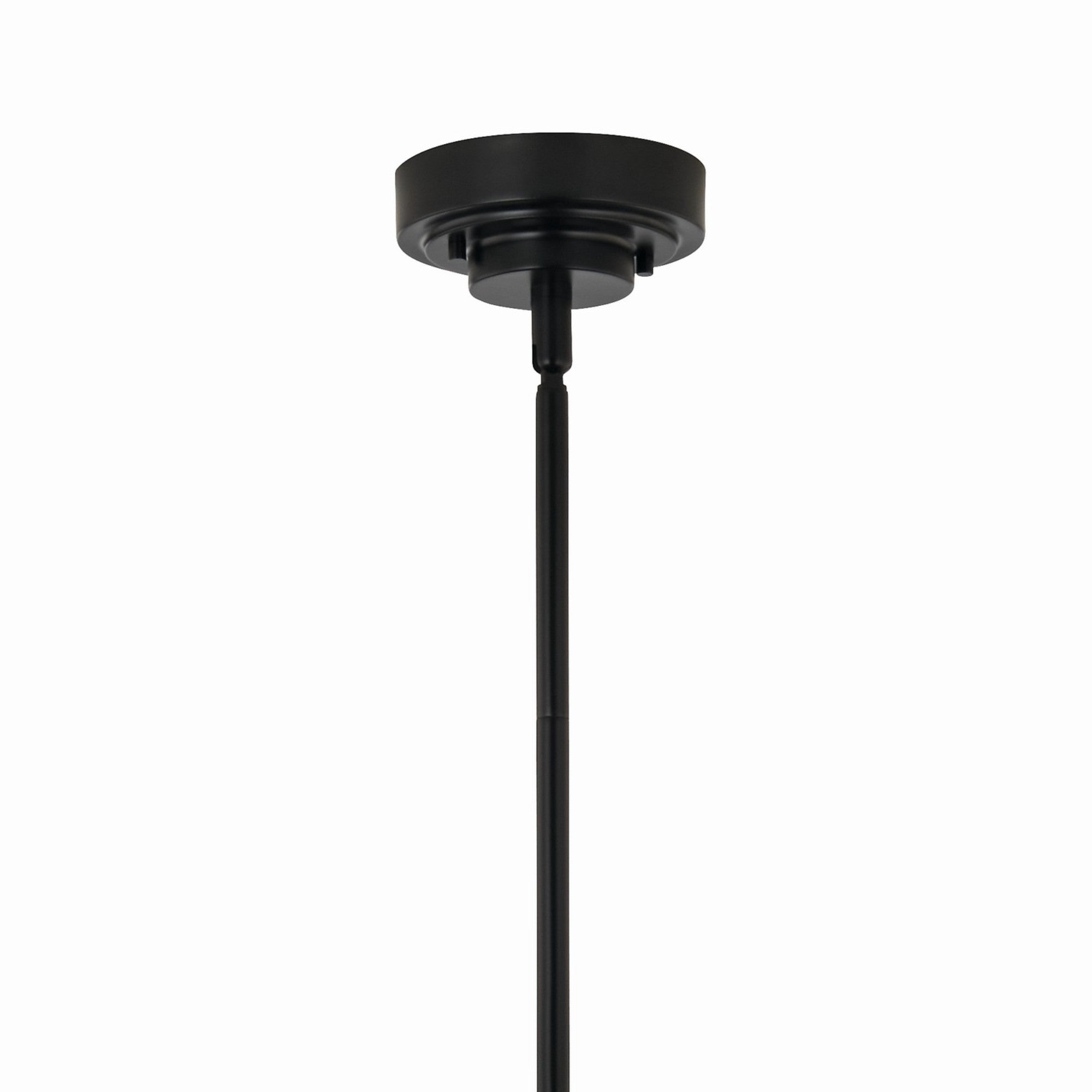 Sycara 49" LED Chandelier, Black Finish - Bees Lighting