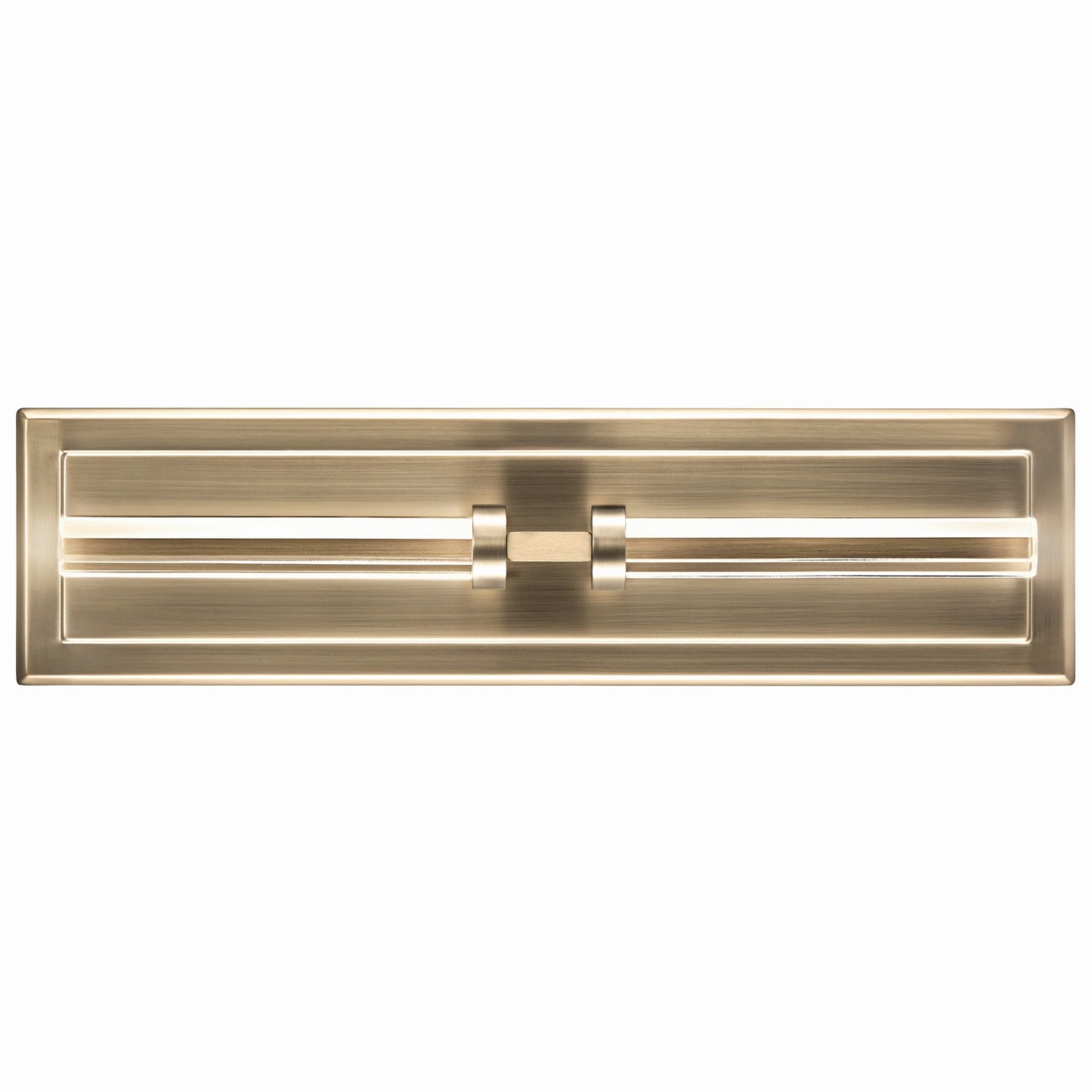 Sycara 19" LED Wall Sconce, Champagne Bronze Finish - Bees Lighting