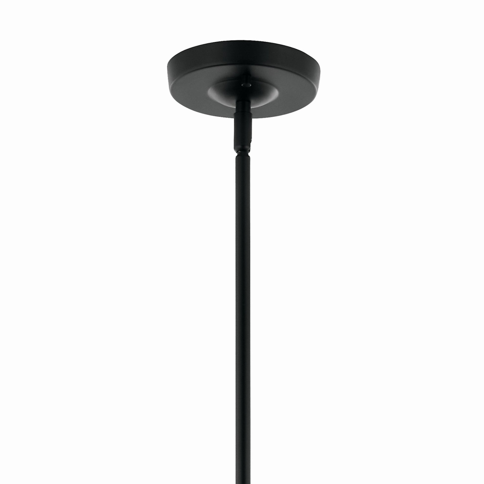 Livadia 36" 6-Light Chandelier, Black Finish - Bees Lighting