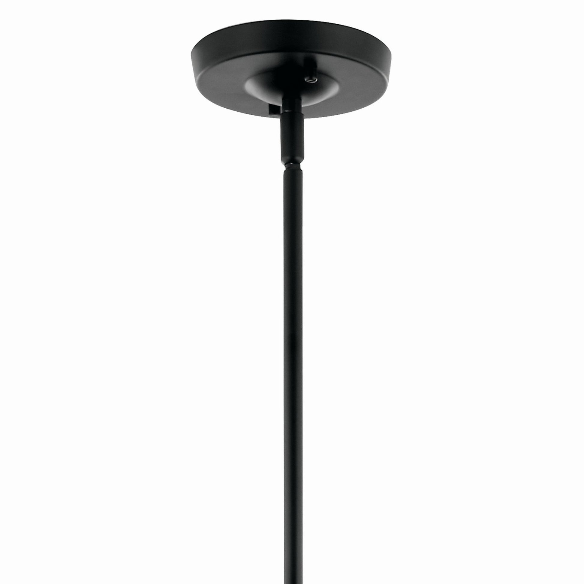 Livadia 47" 6-Light Chandelier, Black Finish - Bees Lighting
