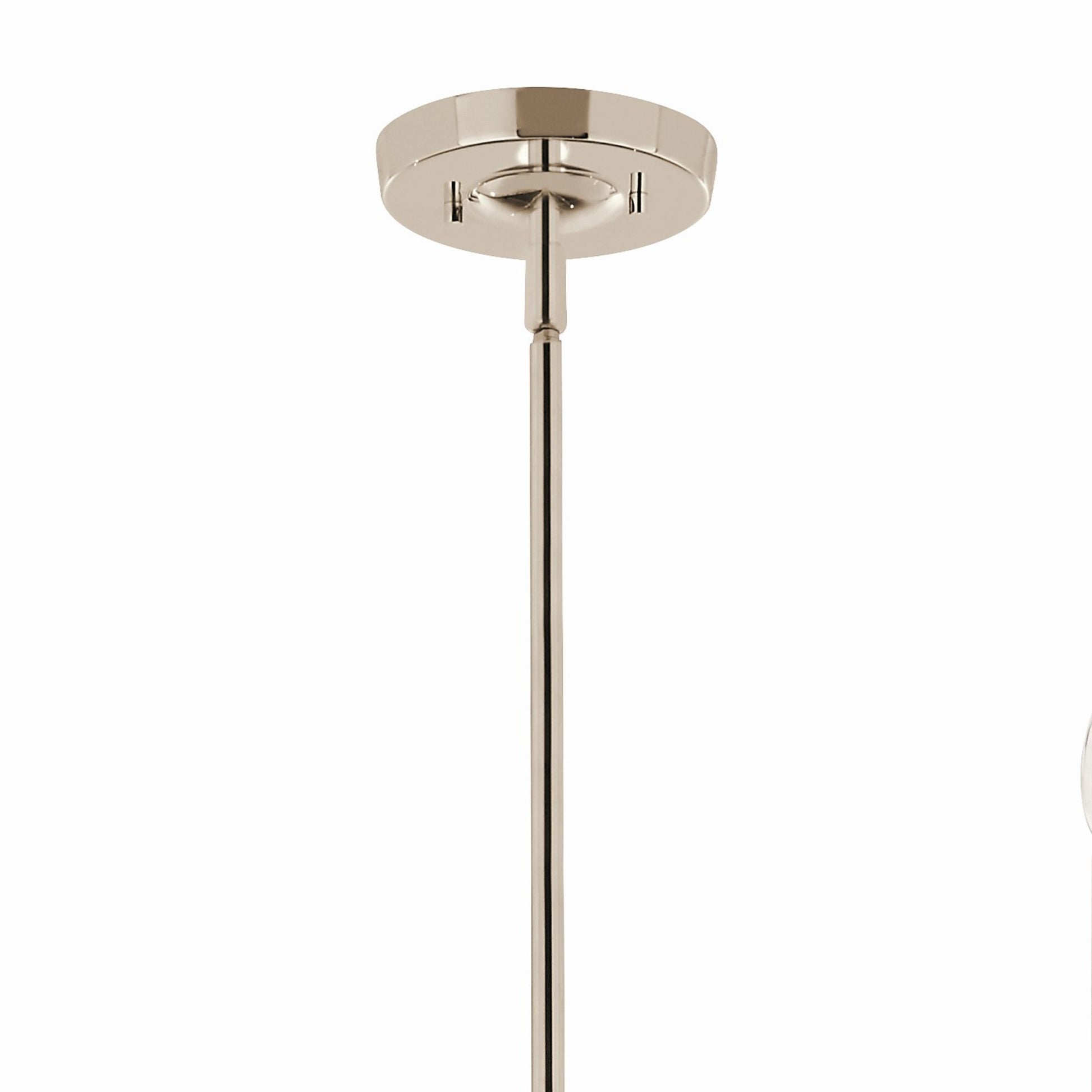 Livadia 48" 8-Light Chandelier, Polished Nickel Finish - Bees Lighting
