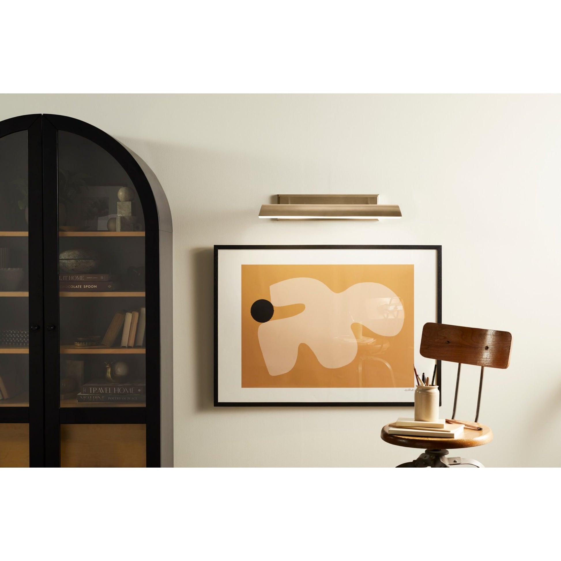 Carston 24" 2-Lights Picture Light, Bronze Finish - Bees Lighting