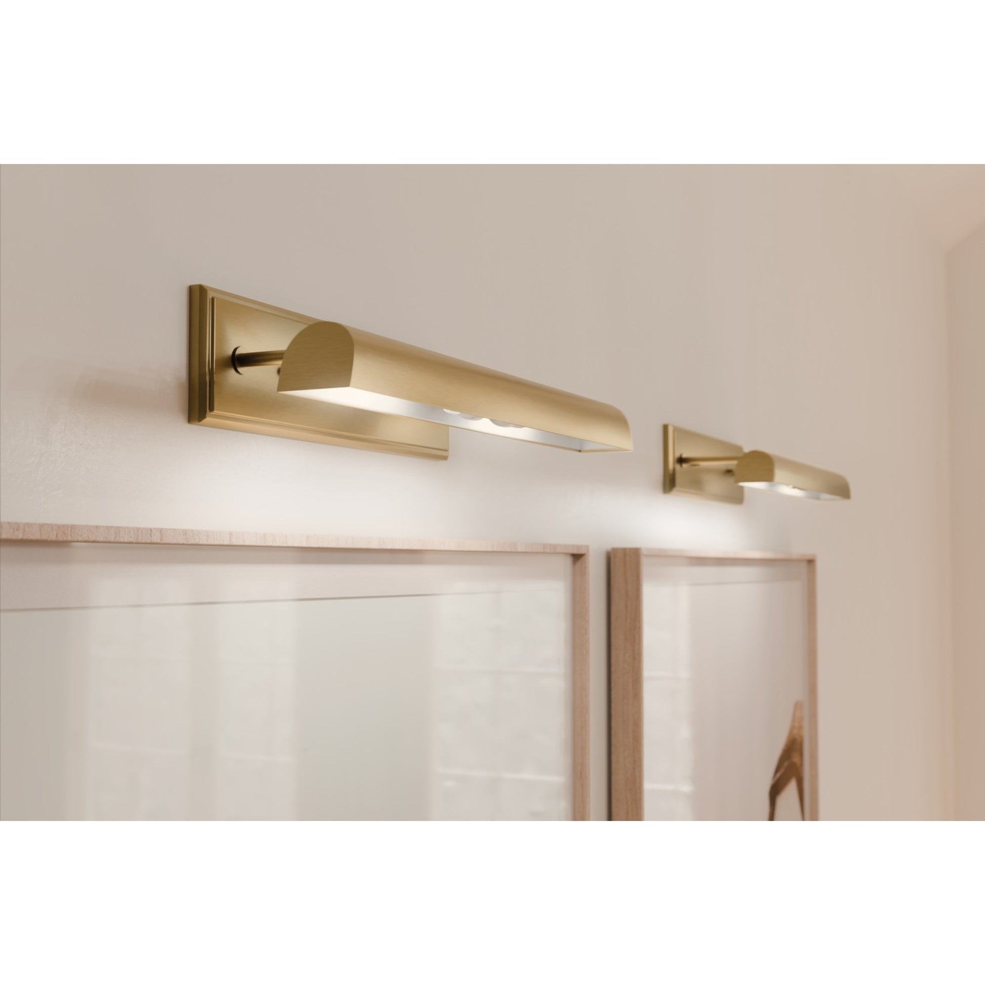Carston 24" 2-Lights Picture Light, Bronze Finish - Bees Lighting
