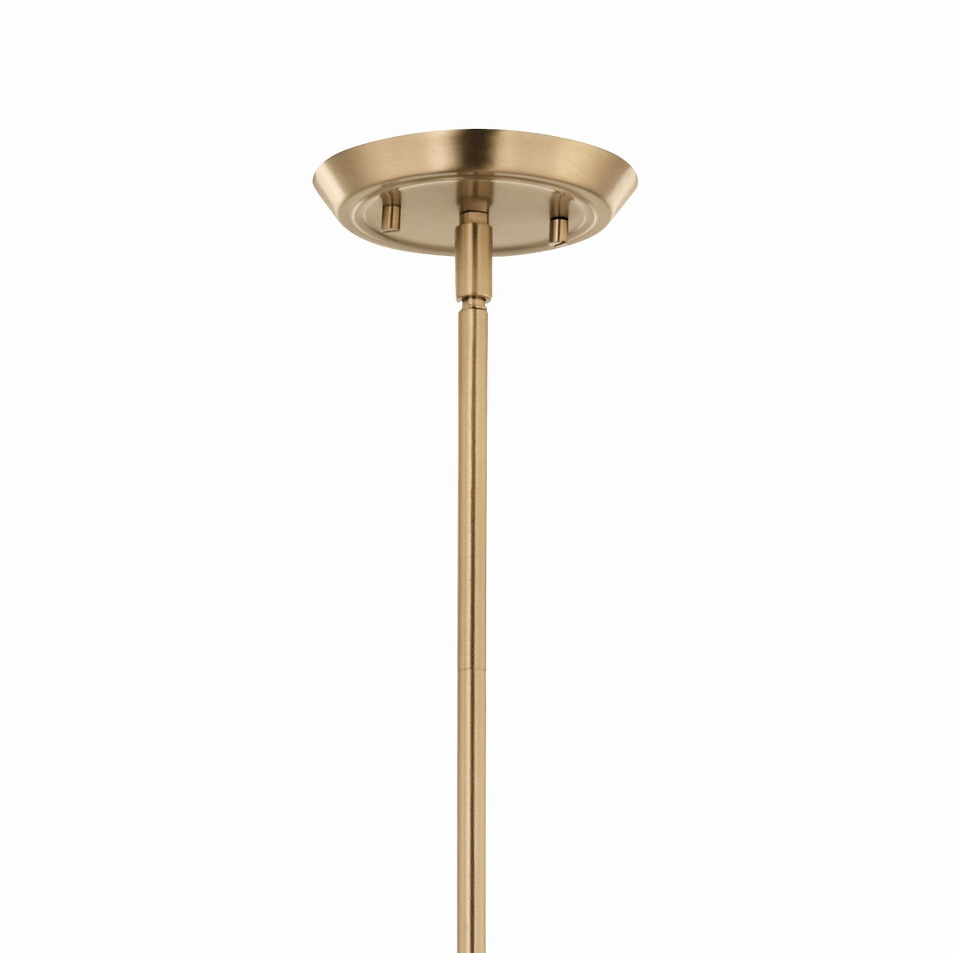 Alvaro 46" 8-Light Linear Chandelier, Champagne Bronze Finish - Bees Lighting