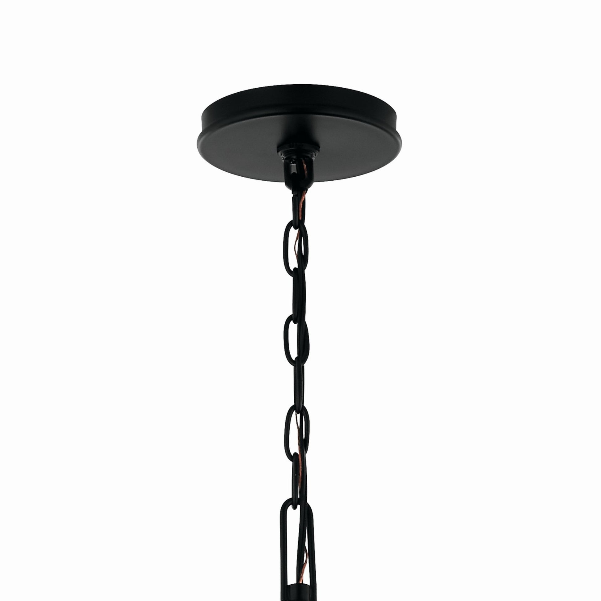 Malene 42" 6-Light Chandelier, Black Finish - Bees Lighting
