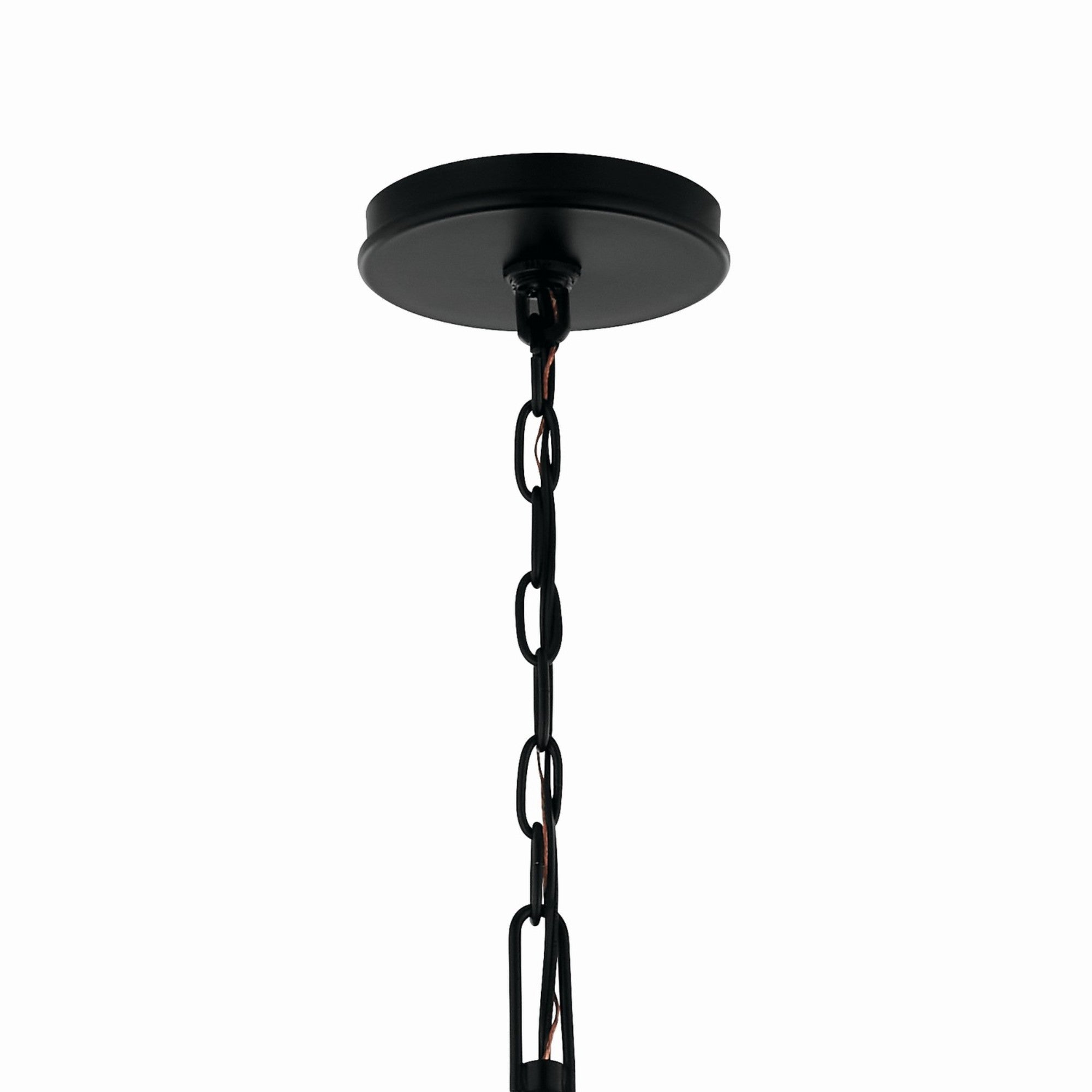 Malene 42" 6-Light Chandelier, Black Finish - Bees Lighting