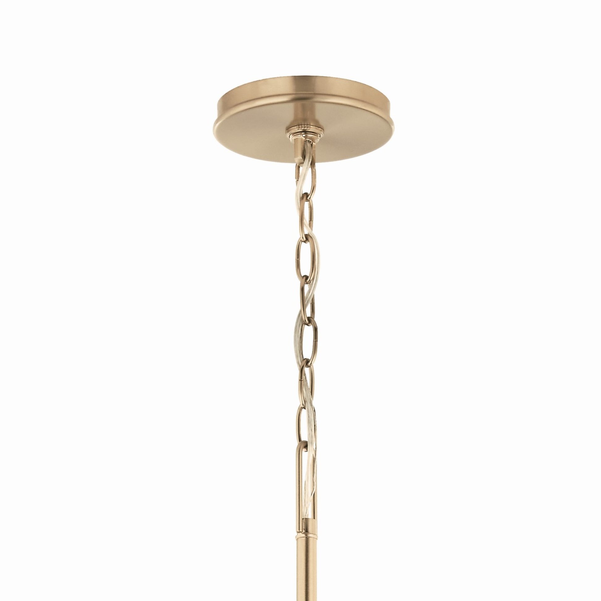 Malene 42" 6-Light Chandelier, Champagne Bronze Finish - Bees Lighting