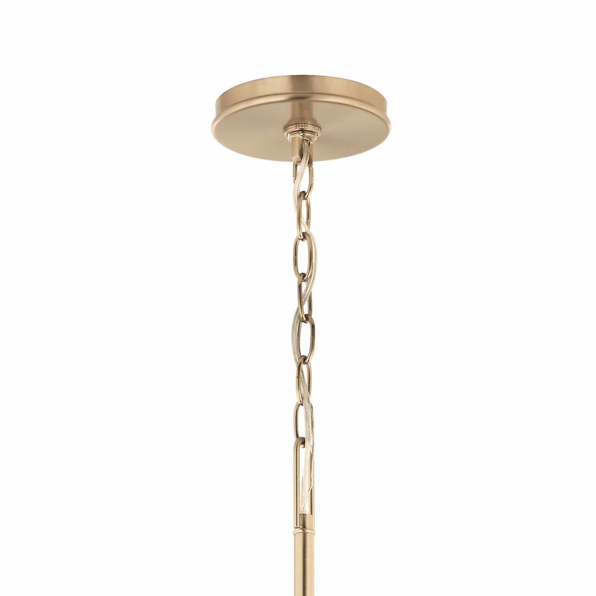 Malene 42" 6-Light Chandelier, Champagne Bronze Finish - Bees Lighting