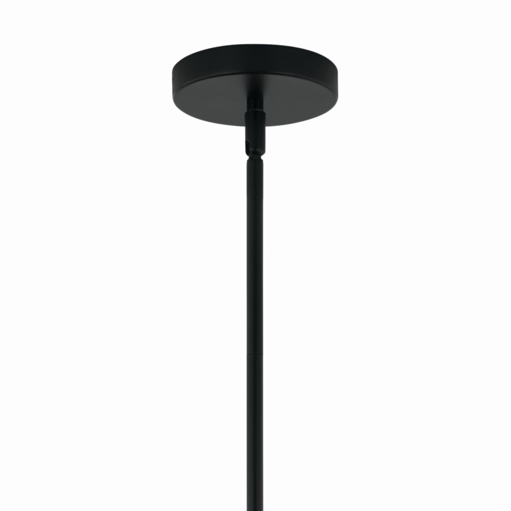 Silvarious 17" 3-Light Chandelier, Black Finish, Crackle Glass - Bees Lighting