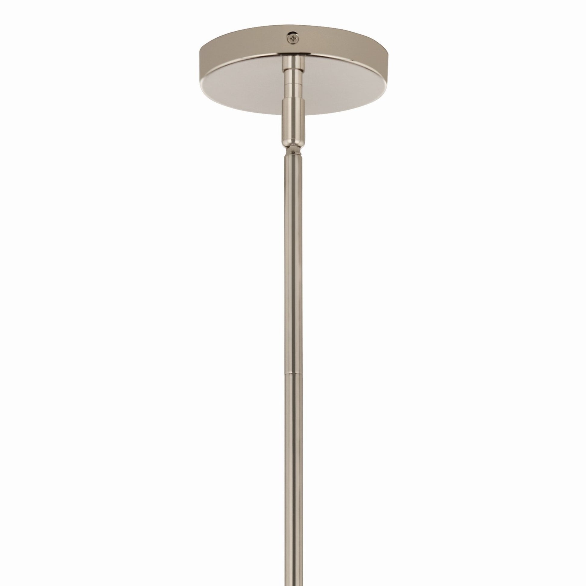 Silvarious 17" 3-Light Chandelier, Polished Nickel Finish, Crackle Glass - Bees Lighting
