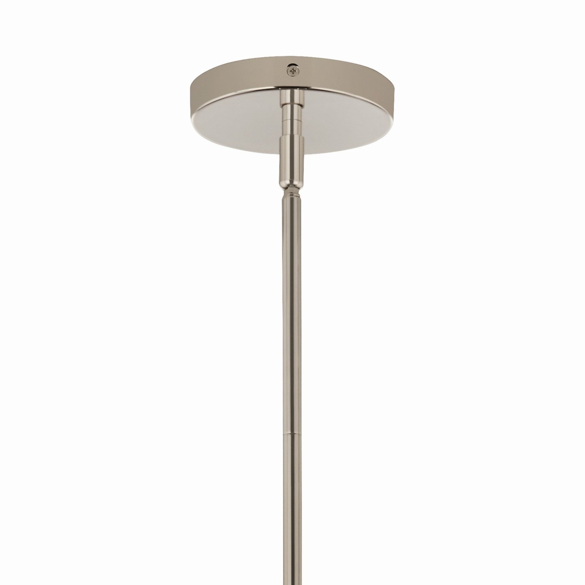 Silvarious 17" 3-Light Chandelier, Polished Nickel Finish, Clear Glass - Bees Lighting