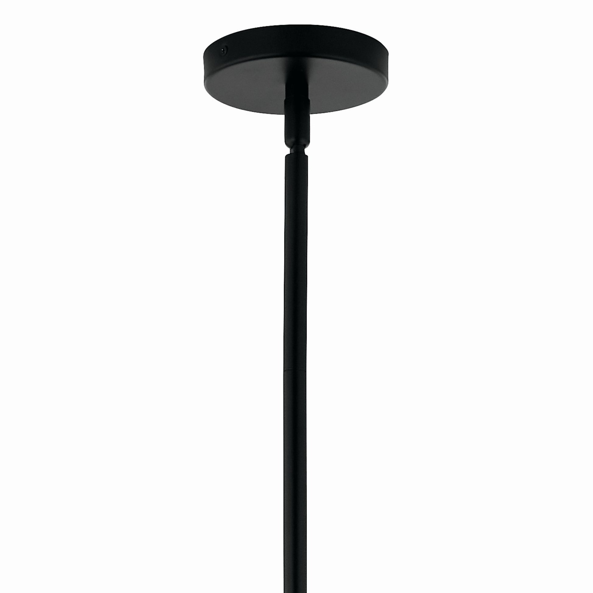 Silvarious 48" 12-Light Linear Chandelier, Black Finish, Clear Glass - Bees Lighting