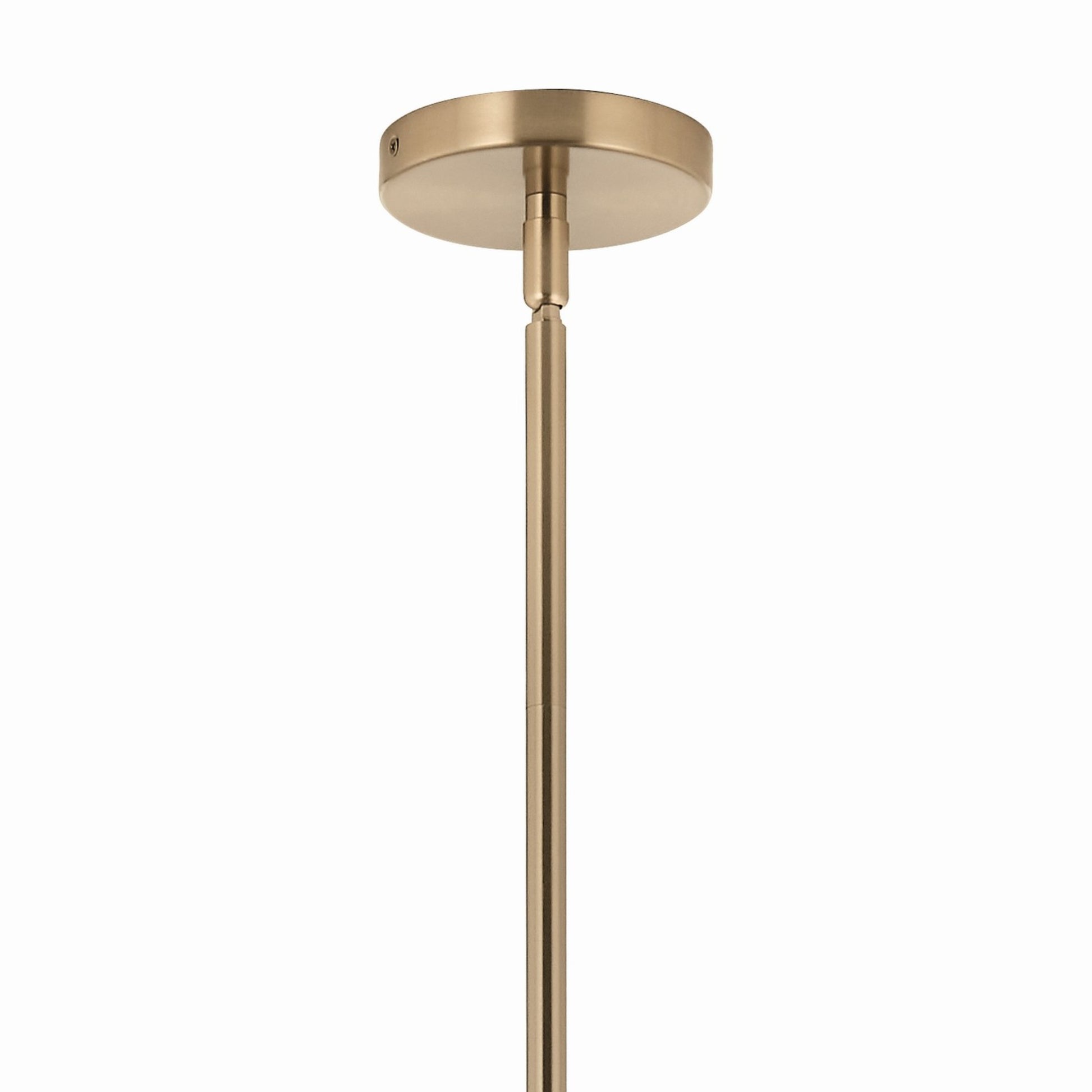 Silvarious 48" 12-Light Linear Chandelier, Champagne Bronze Finish, Crackle Glass - Bees Lighting