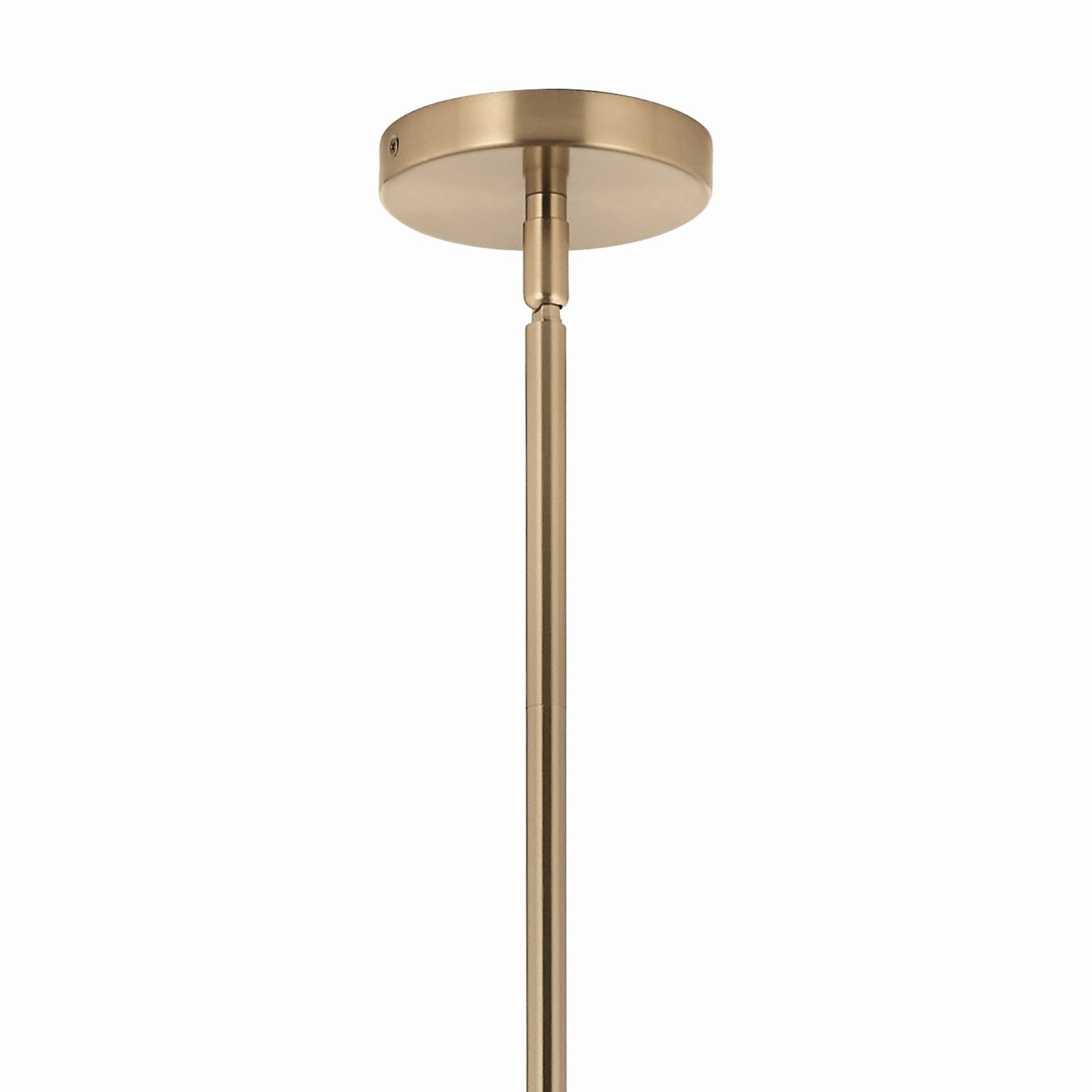 Silvarious 48" 12-Light Linear Chandelier, Champagne Bronze Finish, Crackle Glass - Bees Lighting