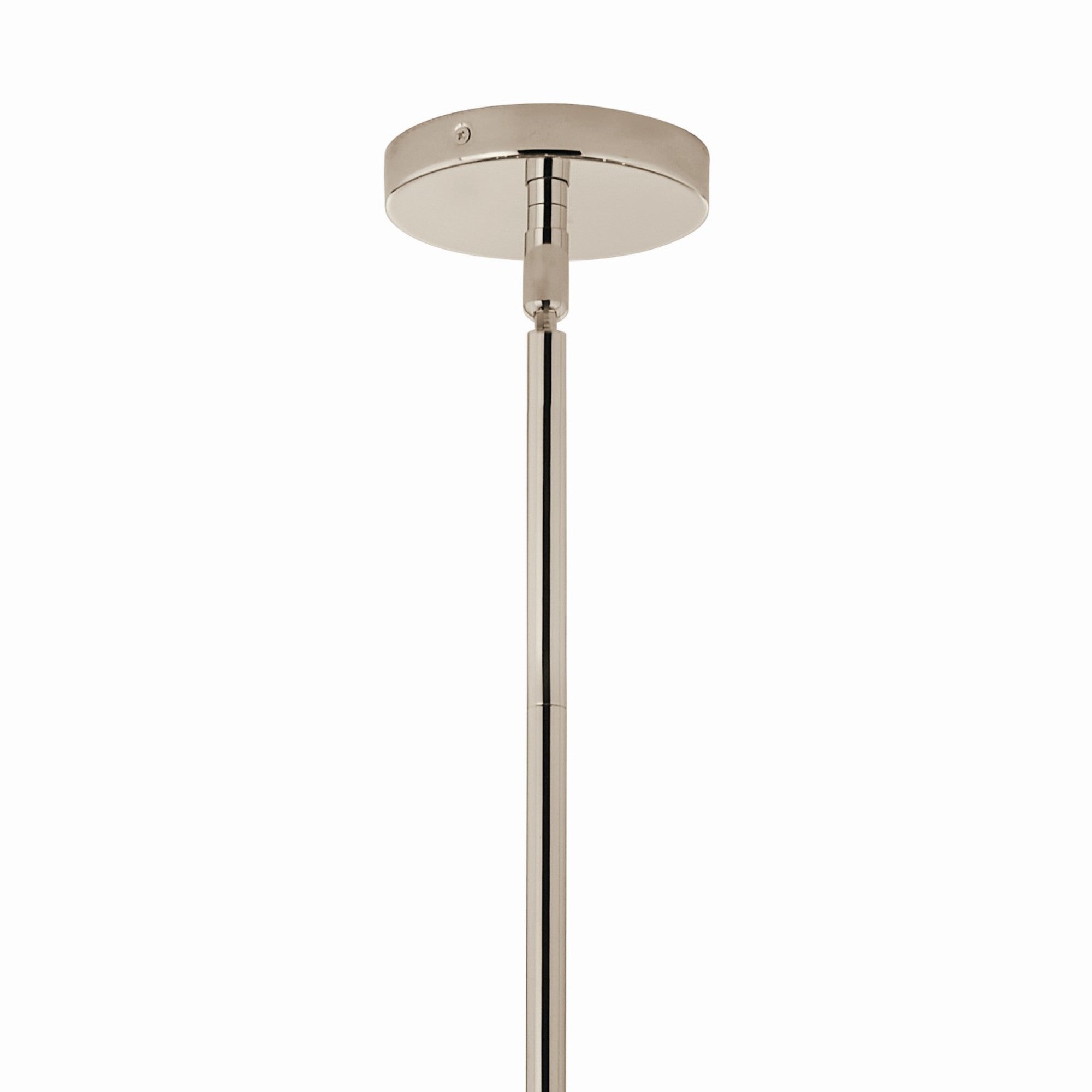 Silvarious 48" 12-Light Linear Chandelier, Polished Nickel Finish, Crackle Glass - Bees Lighting
