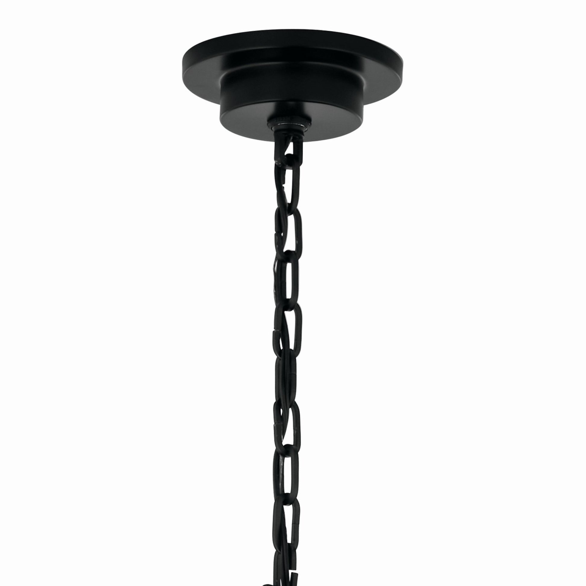 Carrick 32" 6-Light Chandelier, Black Finish - Bees Lighting