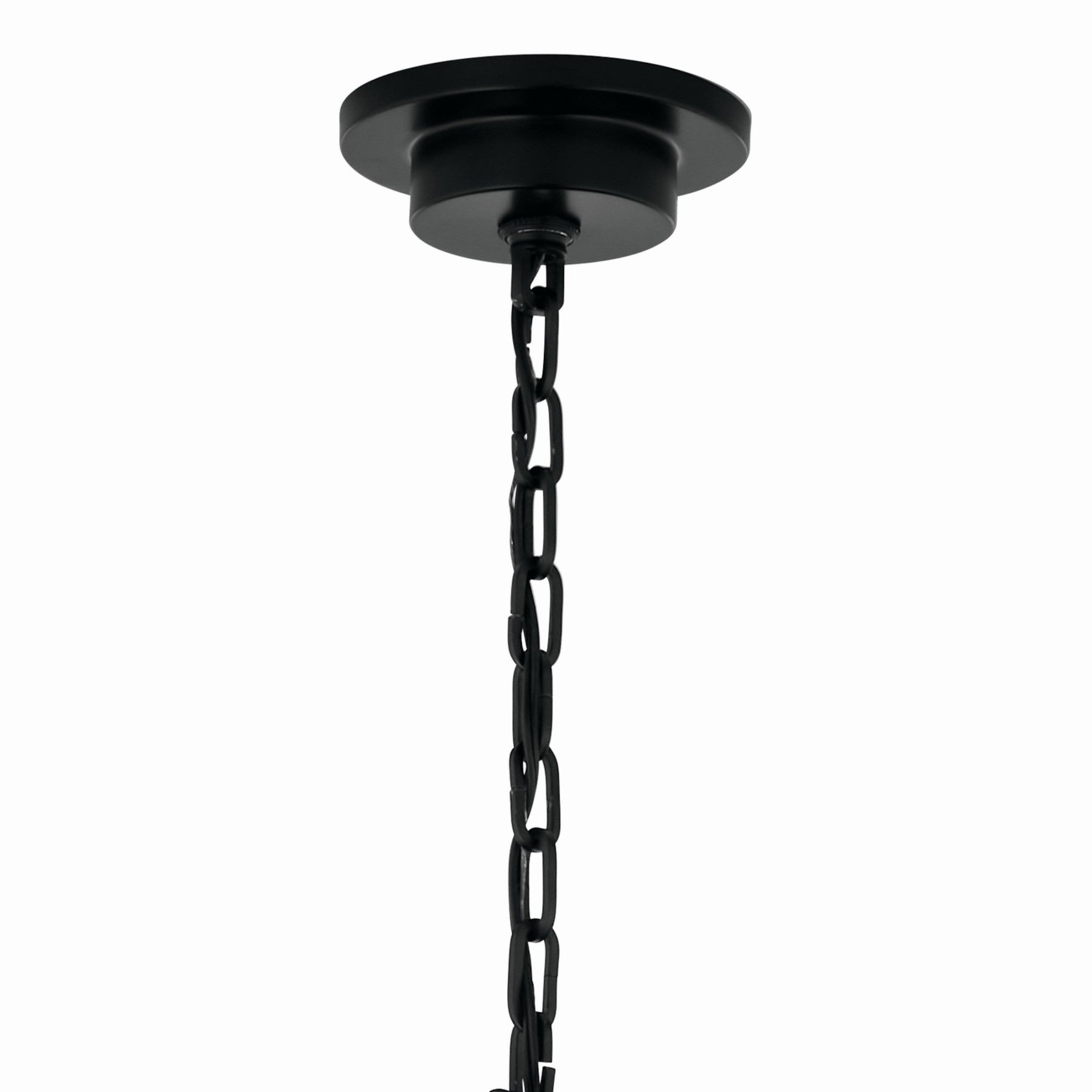 Carrick 32" 6-Light Chandelier, Black Finish - Bees Lighting