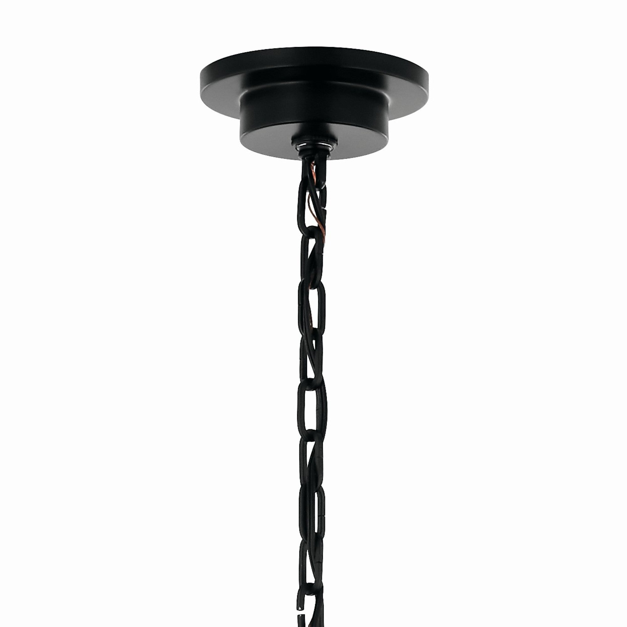 Carrick 54" 10-Light Chandelier, Black Finish - Bees Lighting