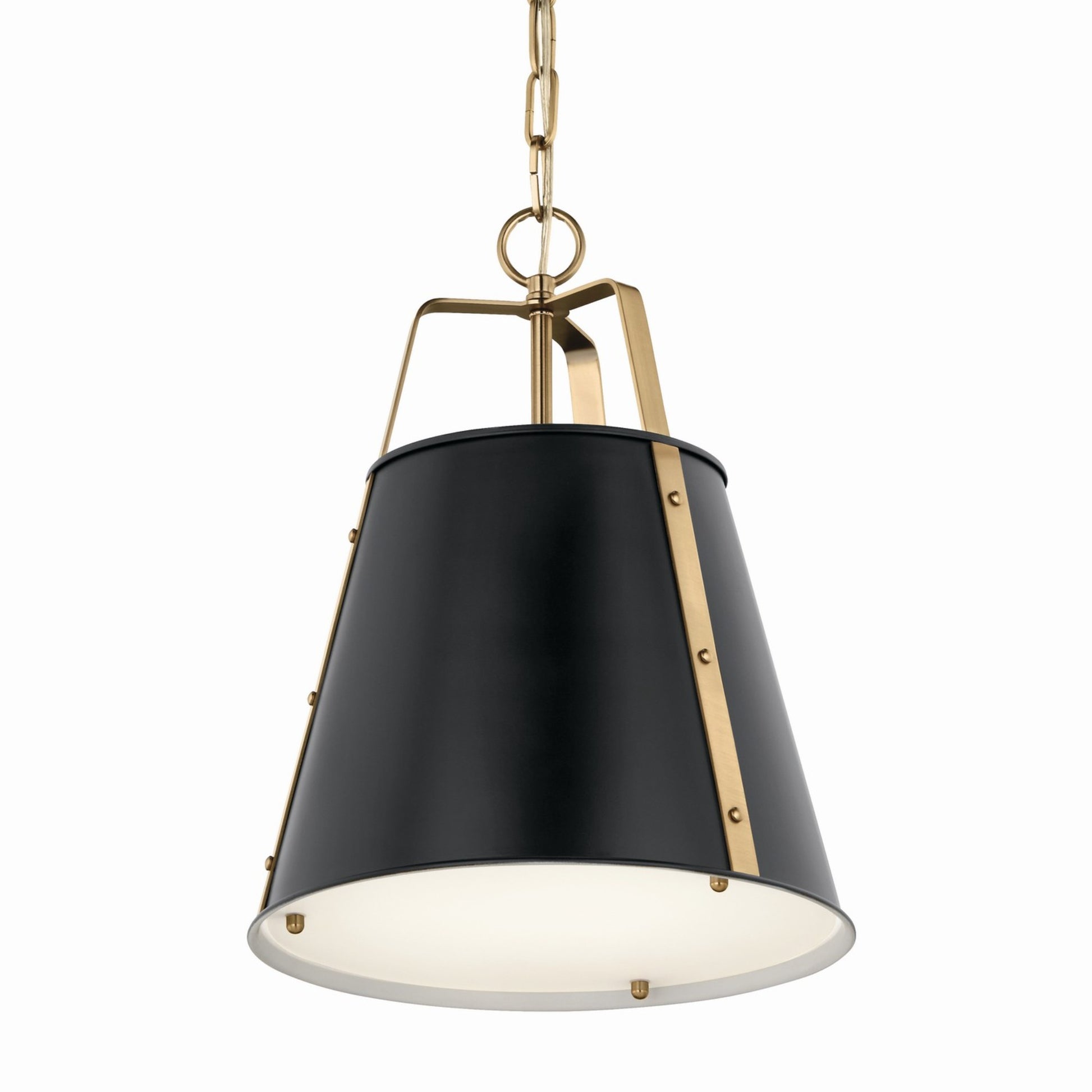 Etcher 13" Pendant, Black Finish - Bees Lighting