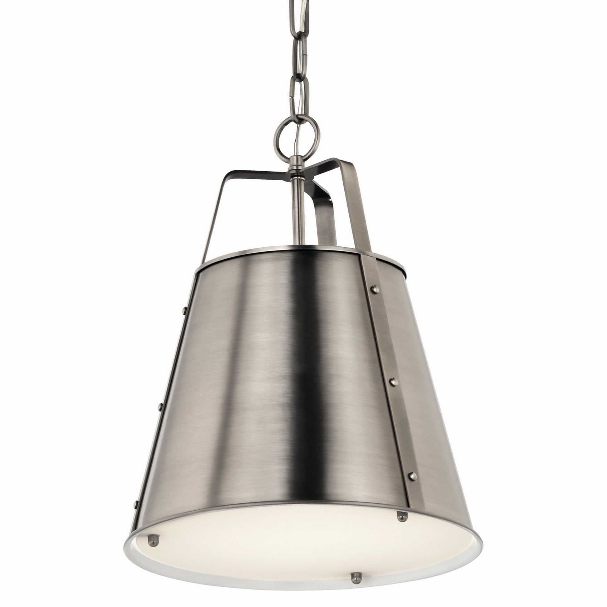 Etcher 13" Pendant, Classic Pewter Finish - Bees Lighting
