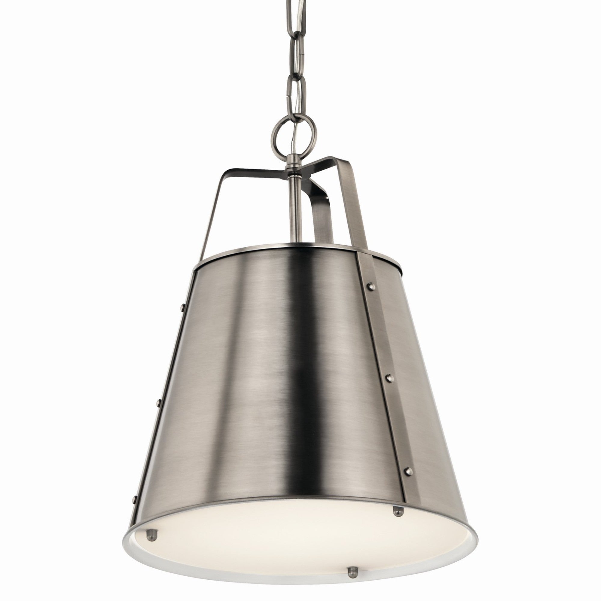 Etcher 13" Pendant, Classic Pewter Finish - Bees Lighting