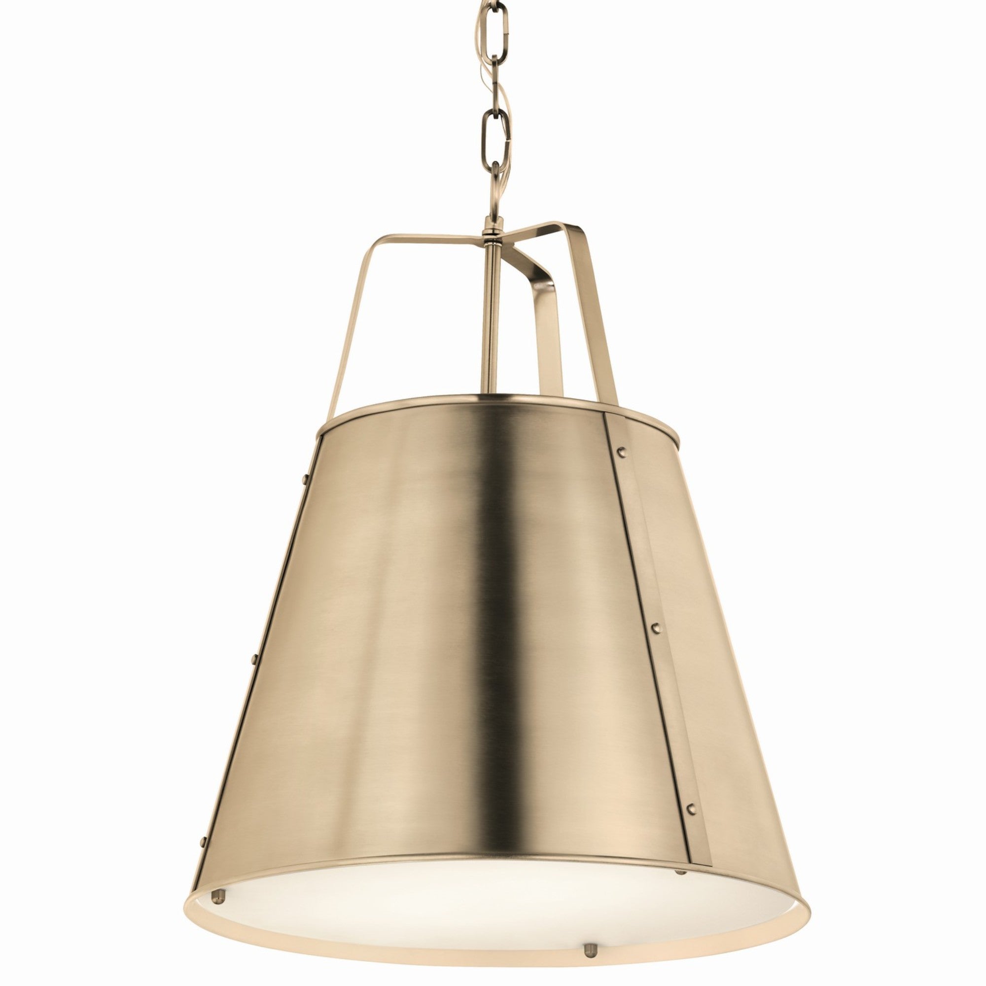 Etcher 18" 2-Light Pendant, Champagne Bronze Finish - Bees Lighting