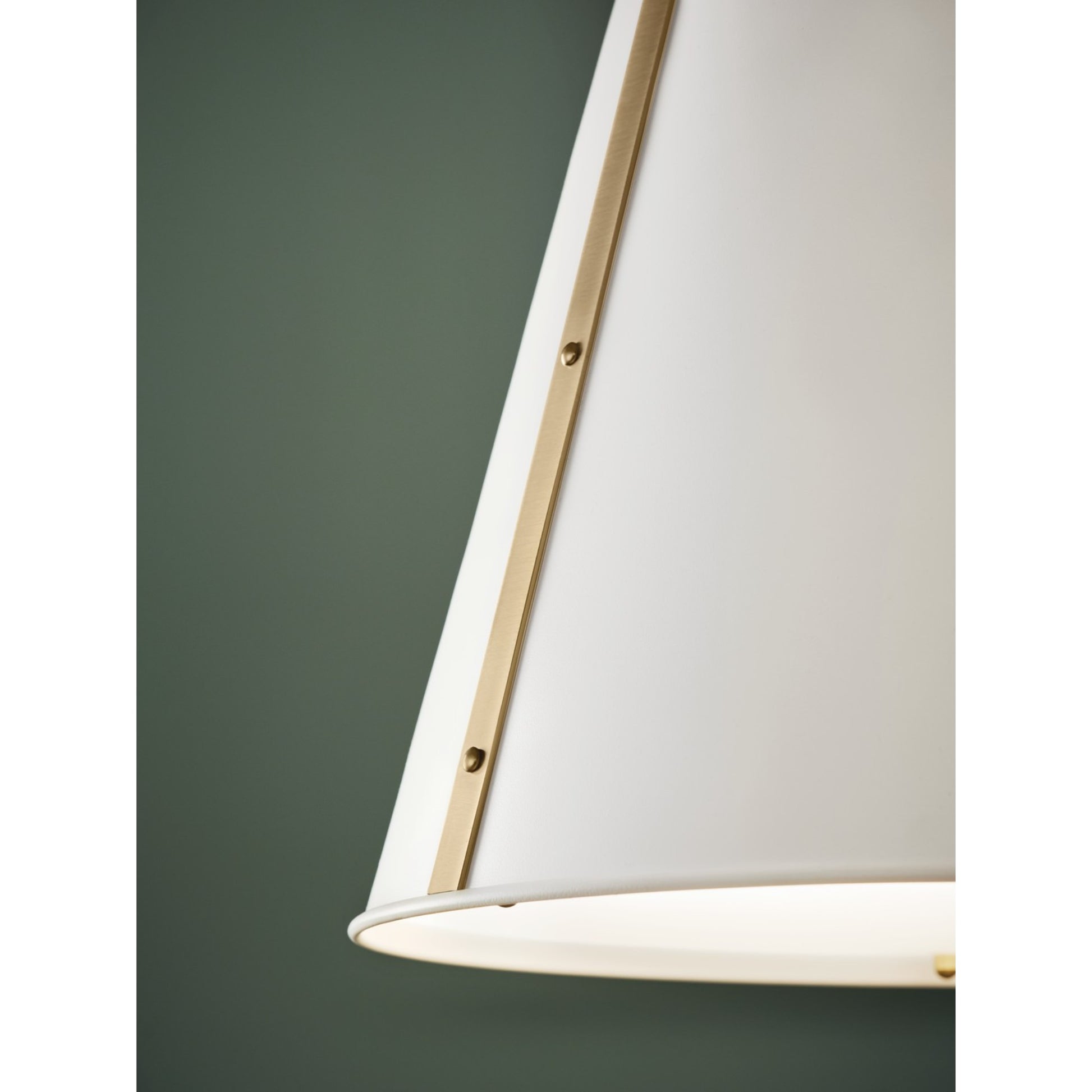 Etcher 18" 2-Light Pendant, White Finish - Bees Lighting