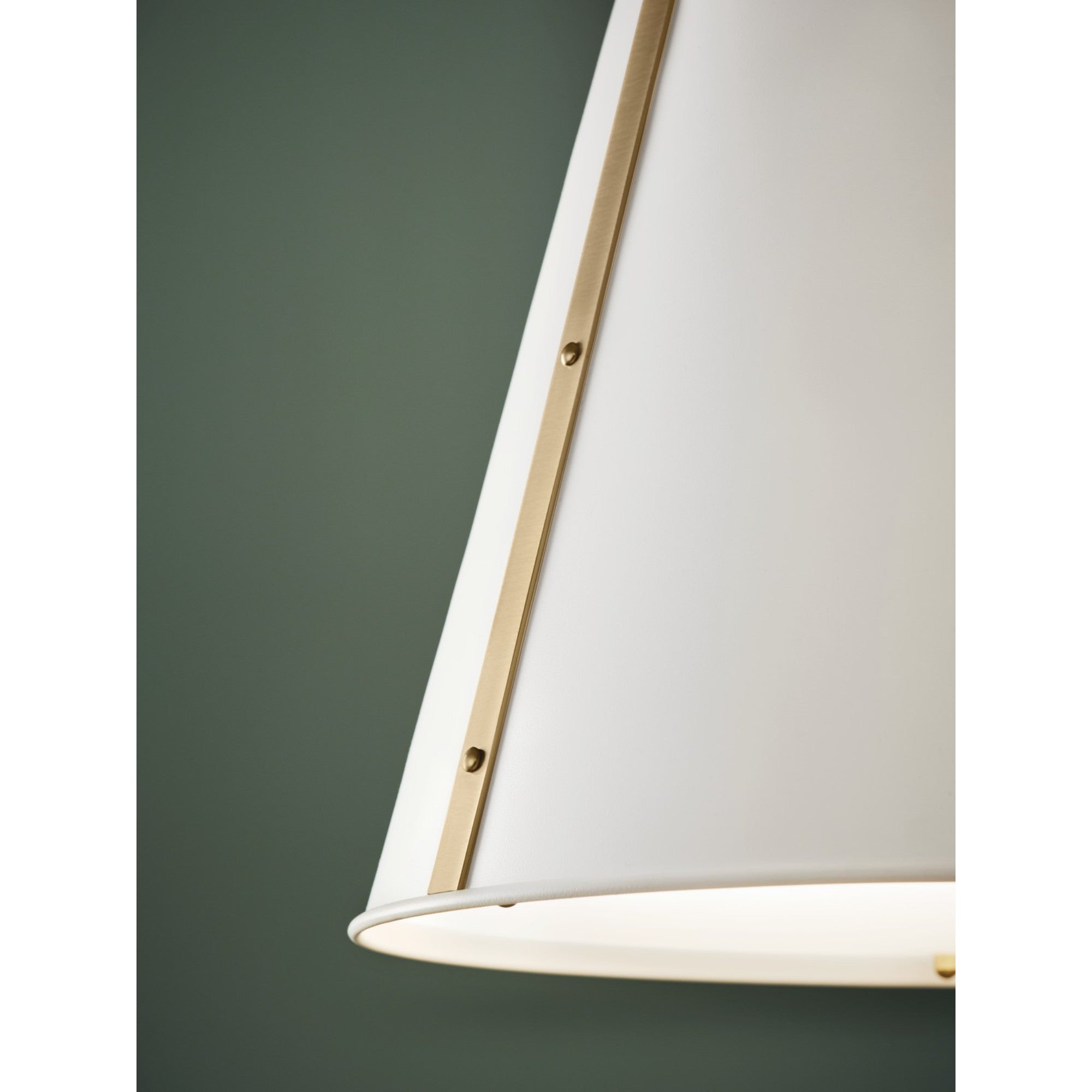 Etcher 18" 2-Light Pendant, White Finish - Bees Lighting