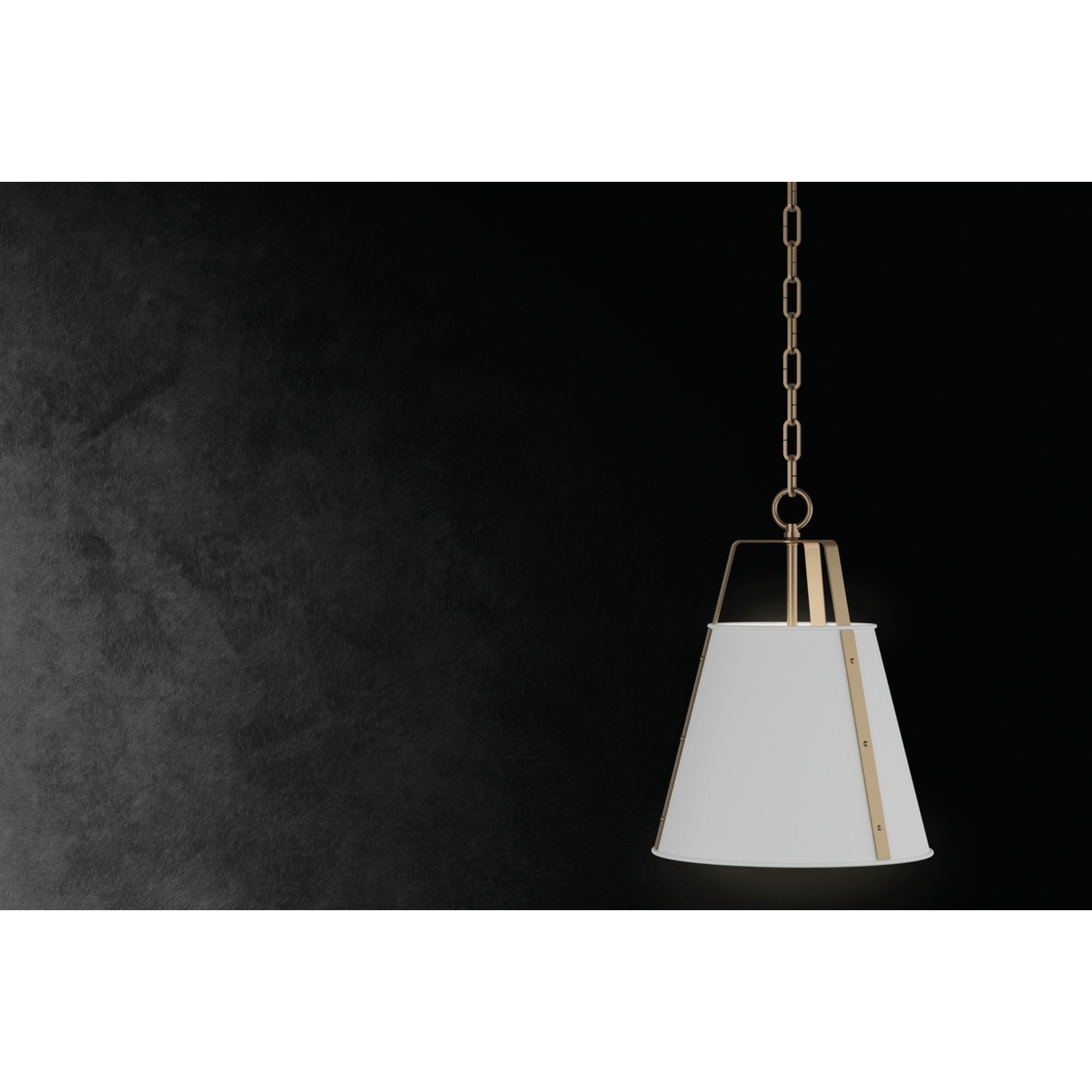 Etcher 18" 2-Light Pendant, White Finish - Bees Lighting