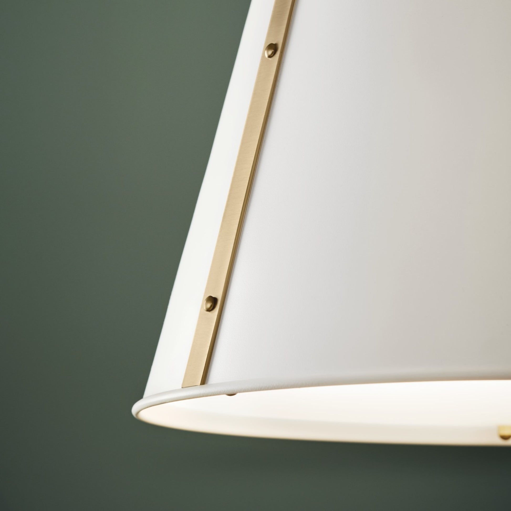 Etcher 18" 2-Light Pendant, White Finish - Bees Lighting