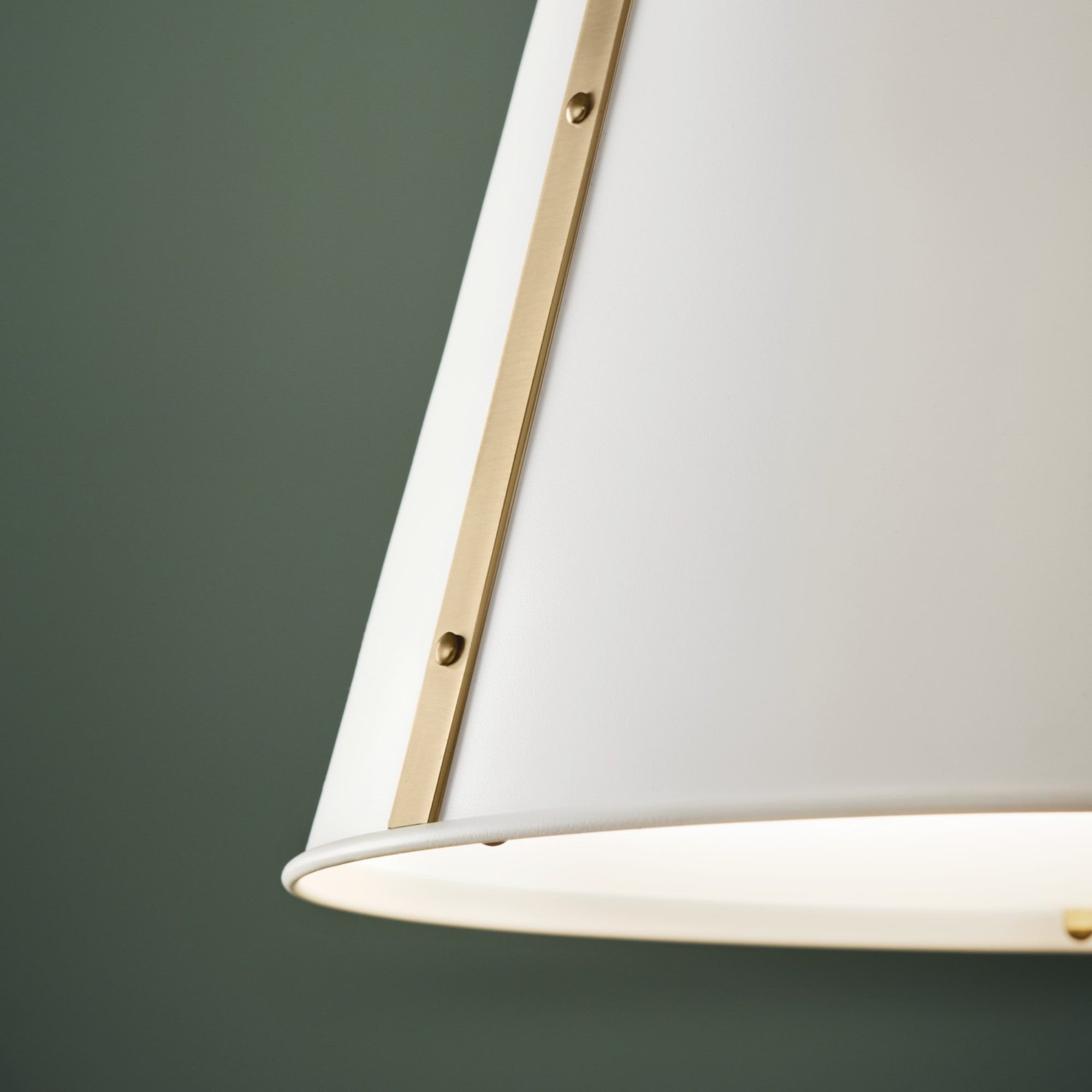 Etcher 18" 2-Light Pendant, White Finish - Bees Lighting