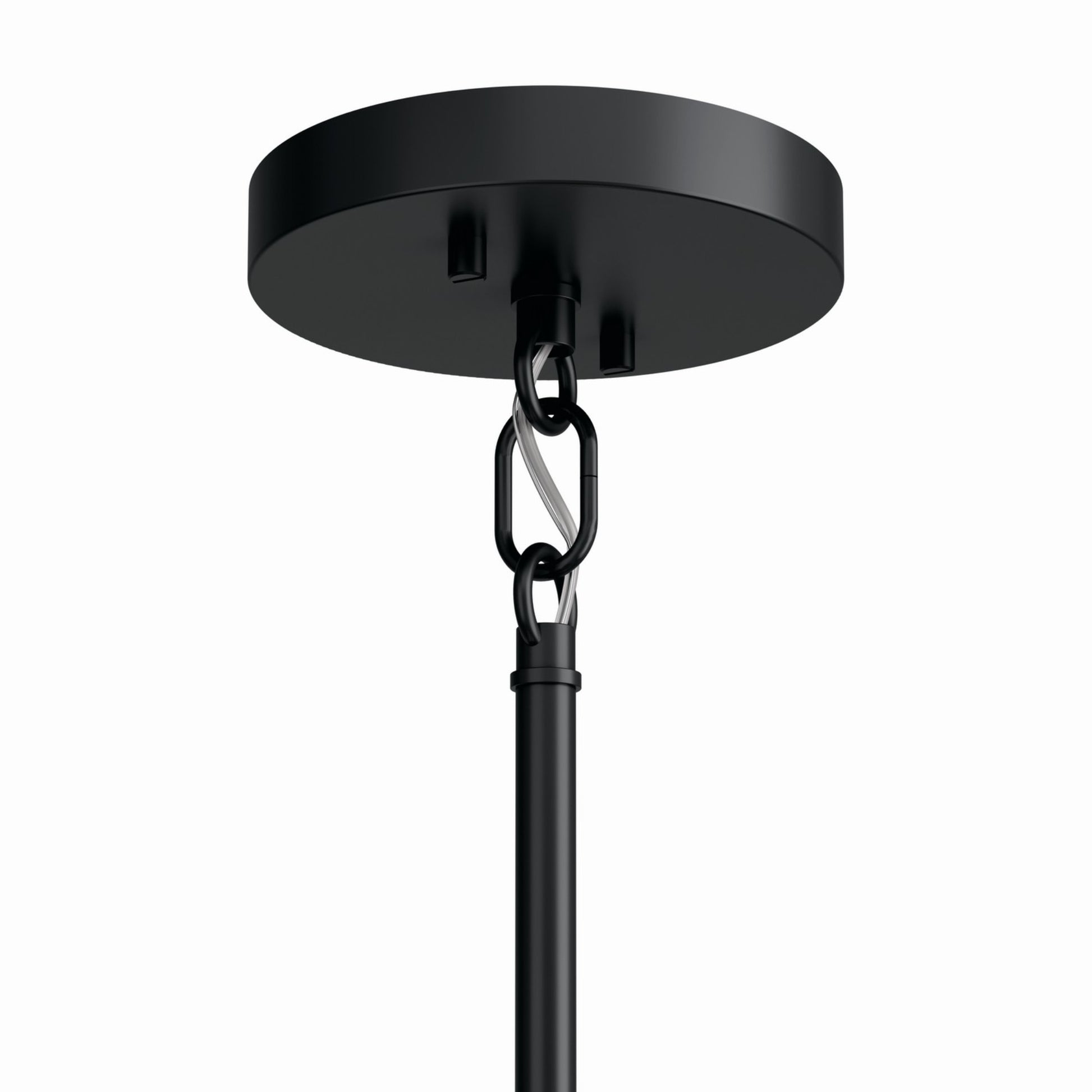 Madden 20" 4-Light Chandelier, Mount Black Finish - Bees Lighting