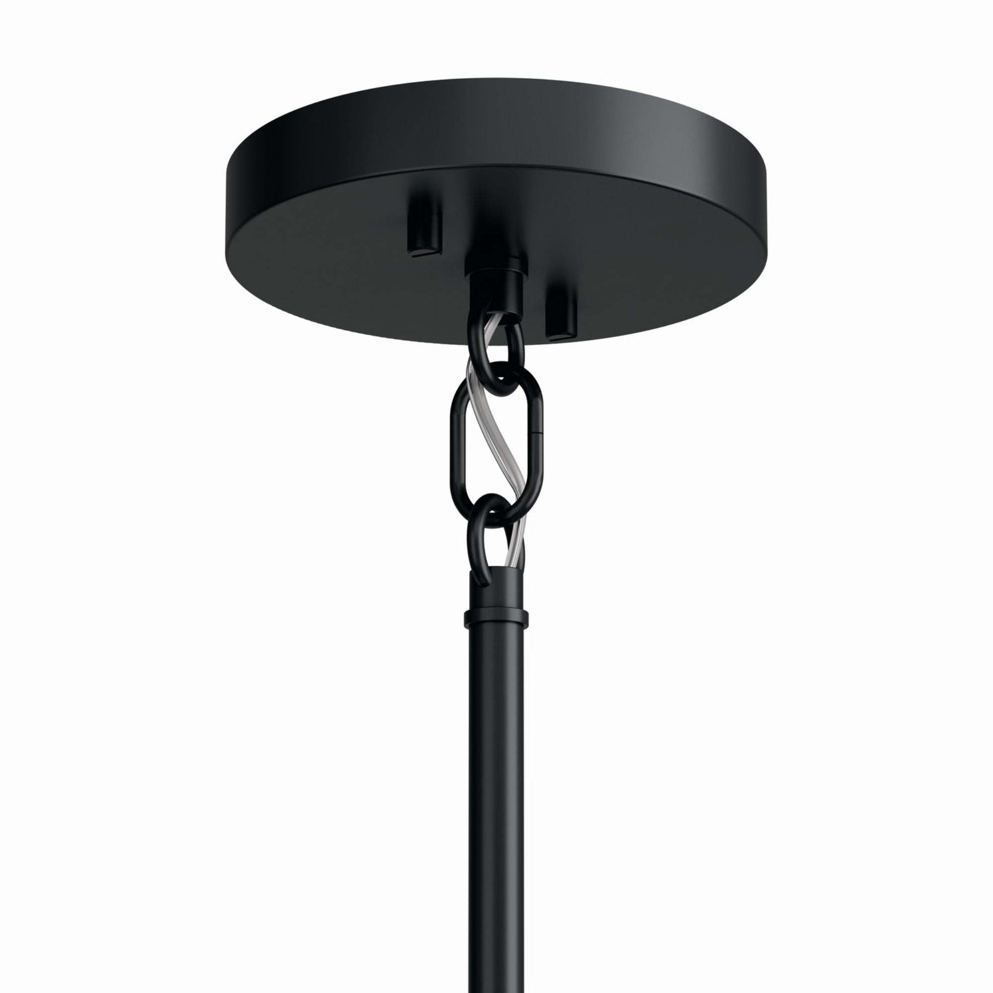 Madden 20" 4-Light Chandelier, Mount Black Finish - Bees Lighting