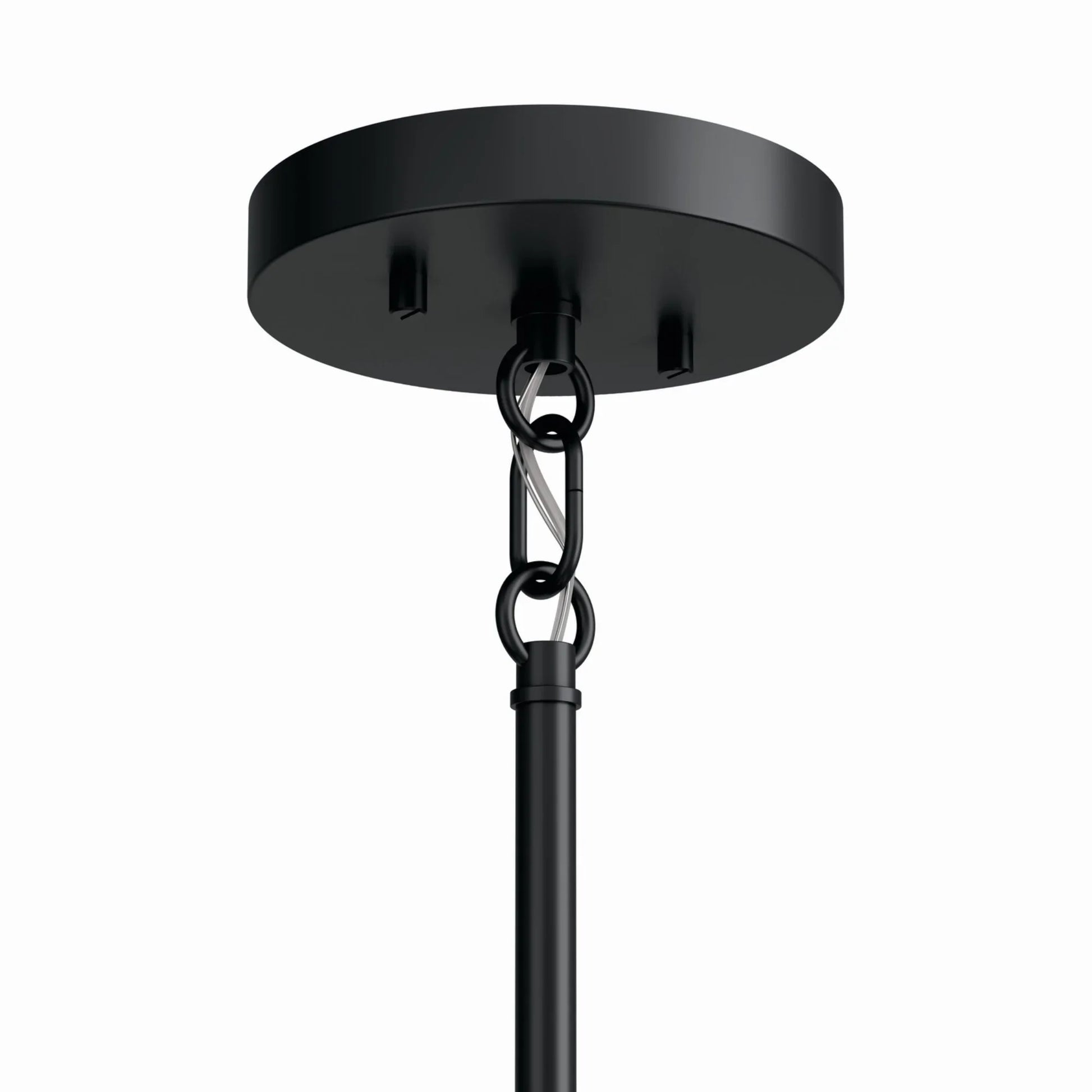 Madden 26" 5-Light Chandelier, Black Finish - Bees Lighting