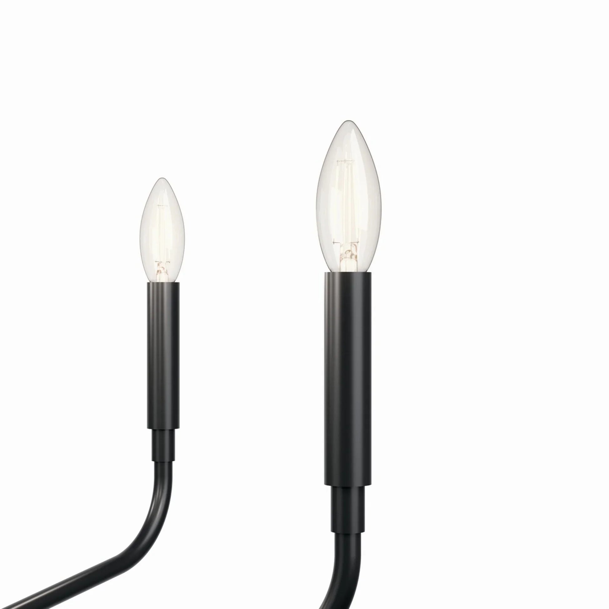 Madden 26" 5-Light Chandelier, Black Finish - Bees Lighting