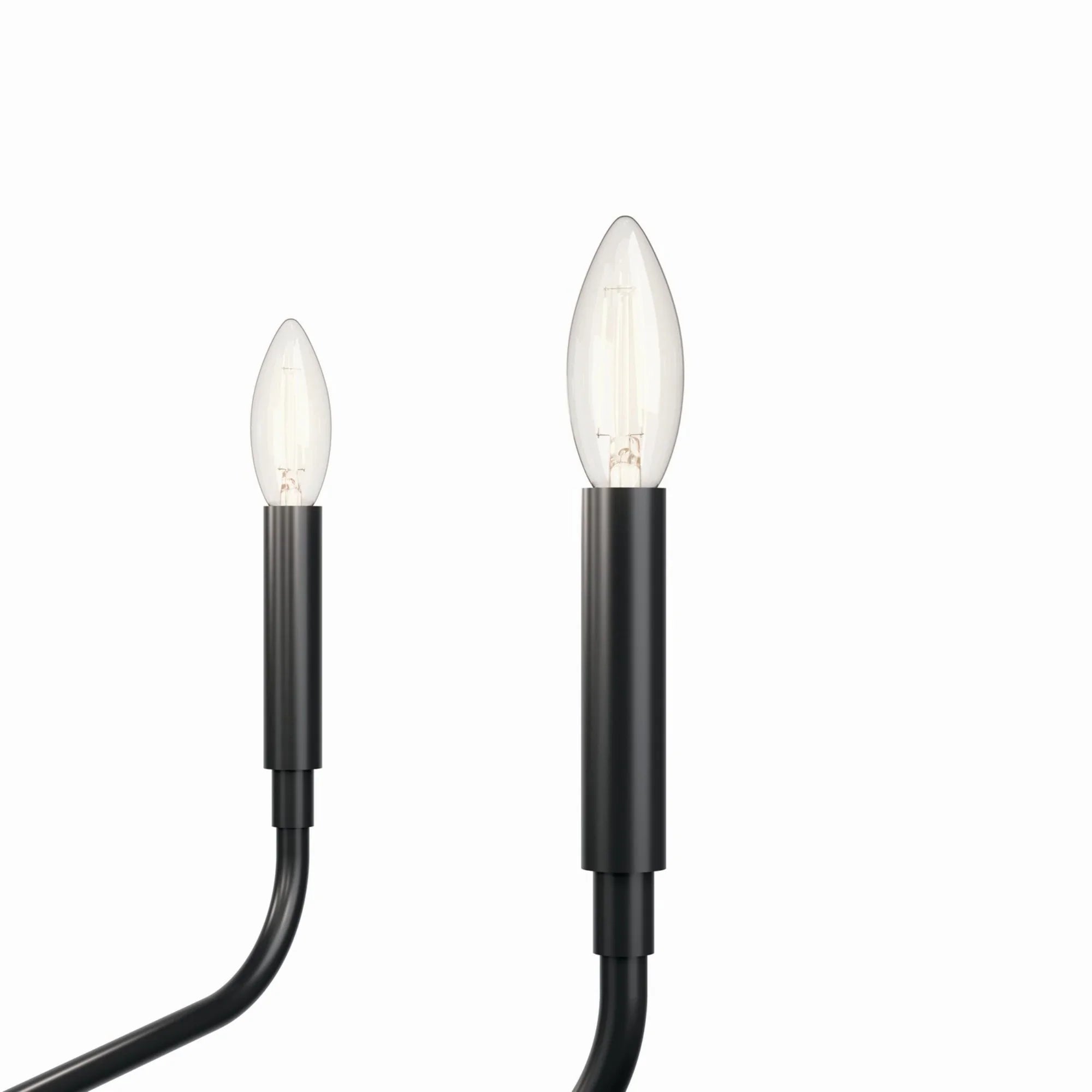 Madden 26" 5-Light Chandelier, Black Finish - Bees Lighting