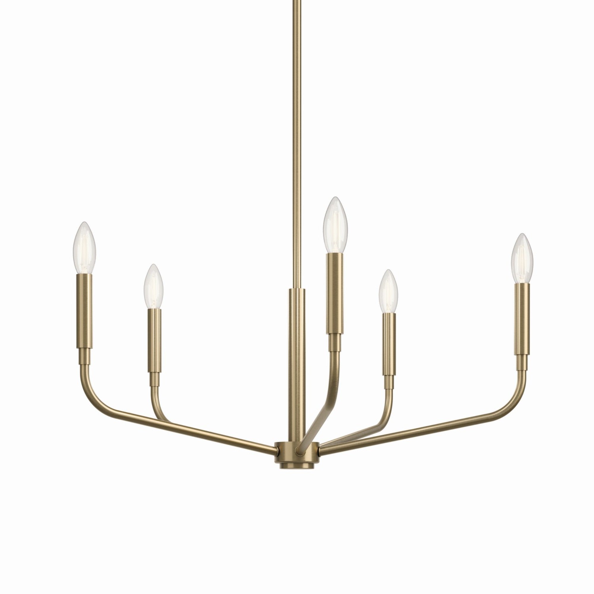 Madden 26" 5-Light Chandelier, Champagne Bronze Finish - Bees Lighting